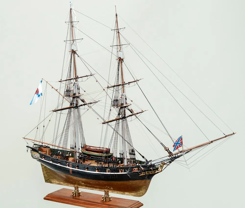 Модель Бриг Меркурий 1:72