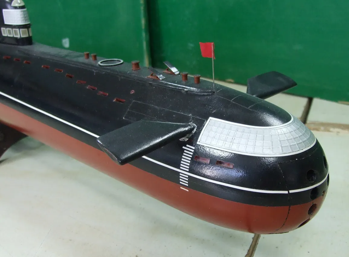 Модель корабля АПЛ К-3 «Ленинский комсомол» - Верфь на Столе