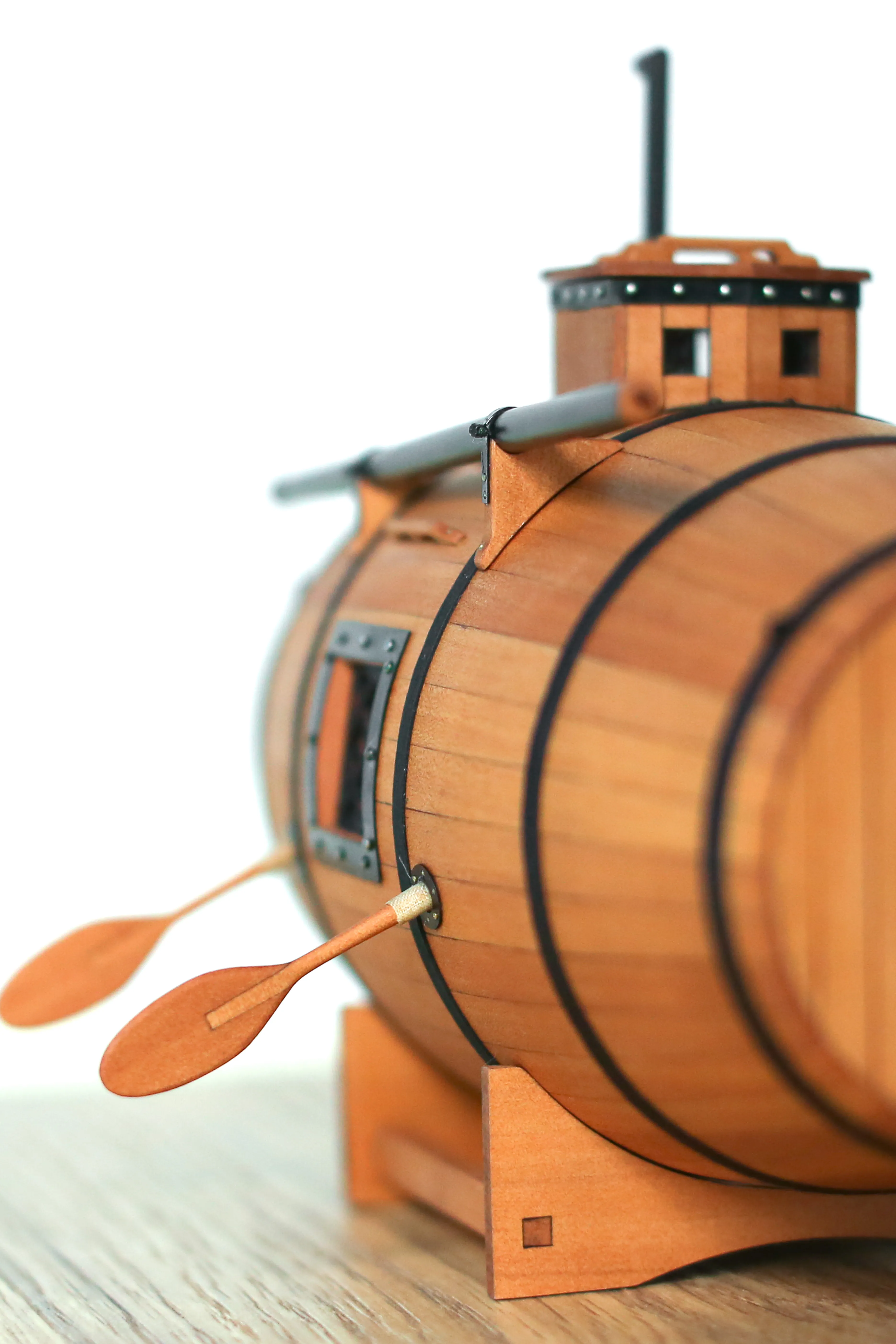 Модель корабля Потаенное судно Никонова - Верфь на Столе