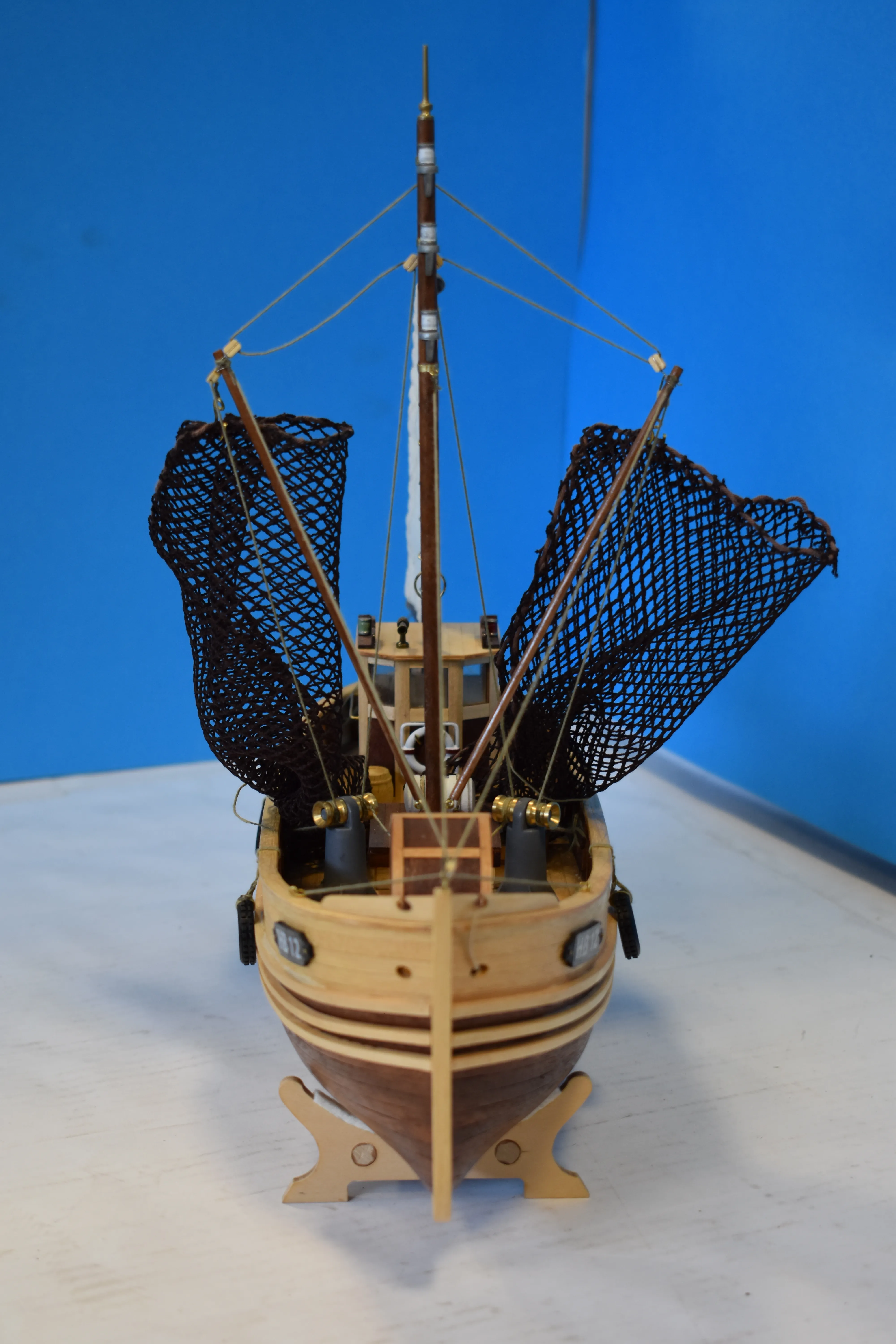 Модель корабля рыбацкая лодка "Bremen" - Верфь на Столе