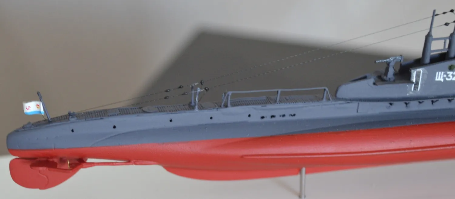 Модель корабля Подводная лодка типа Щука  "323" - Верфь на Столе