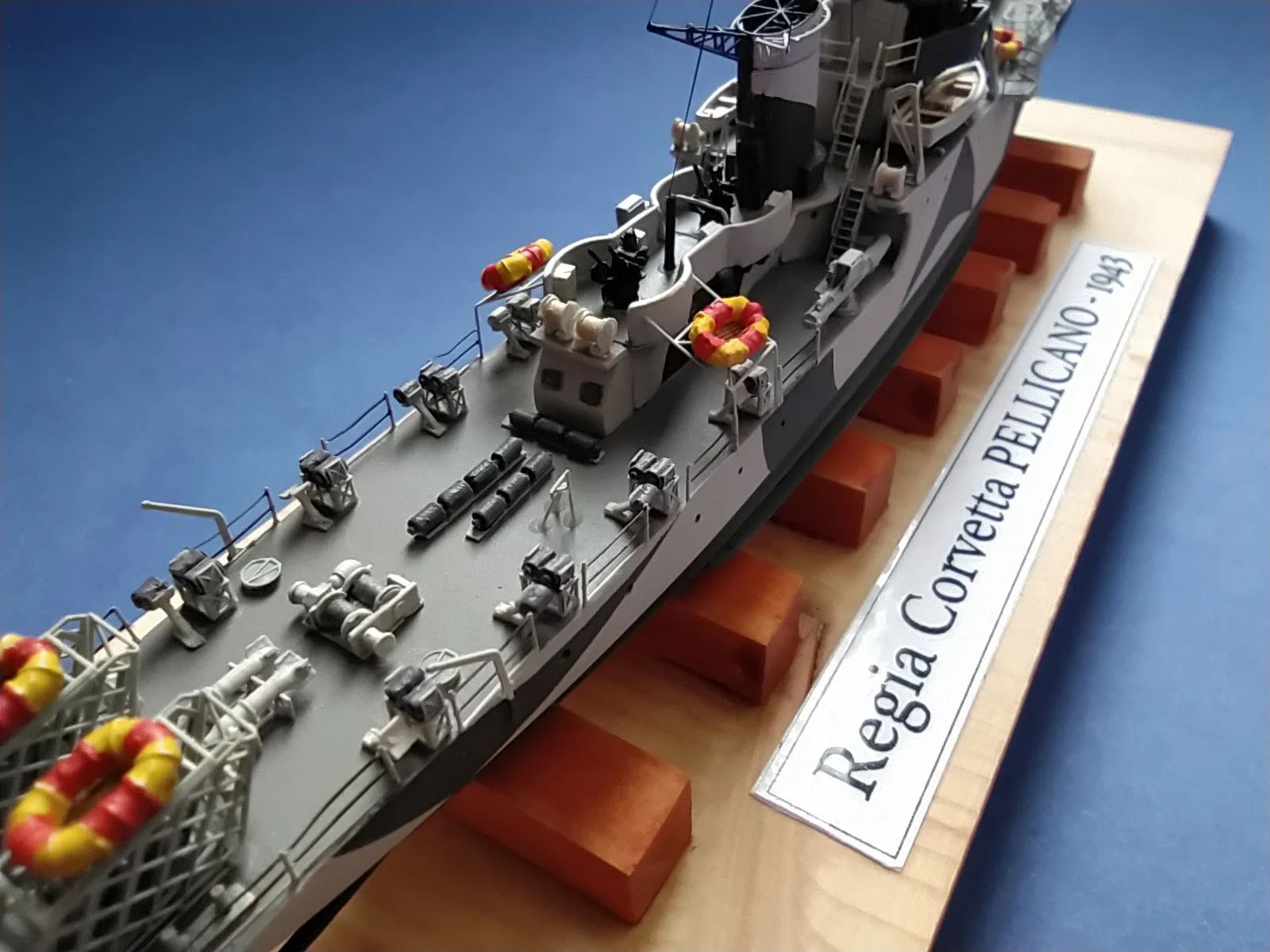 Модель корабля Regia Corvetta Pellicano 1943 - Верфь на Столе