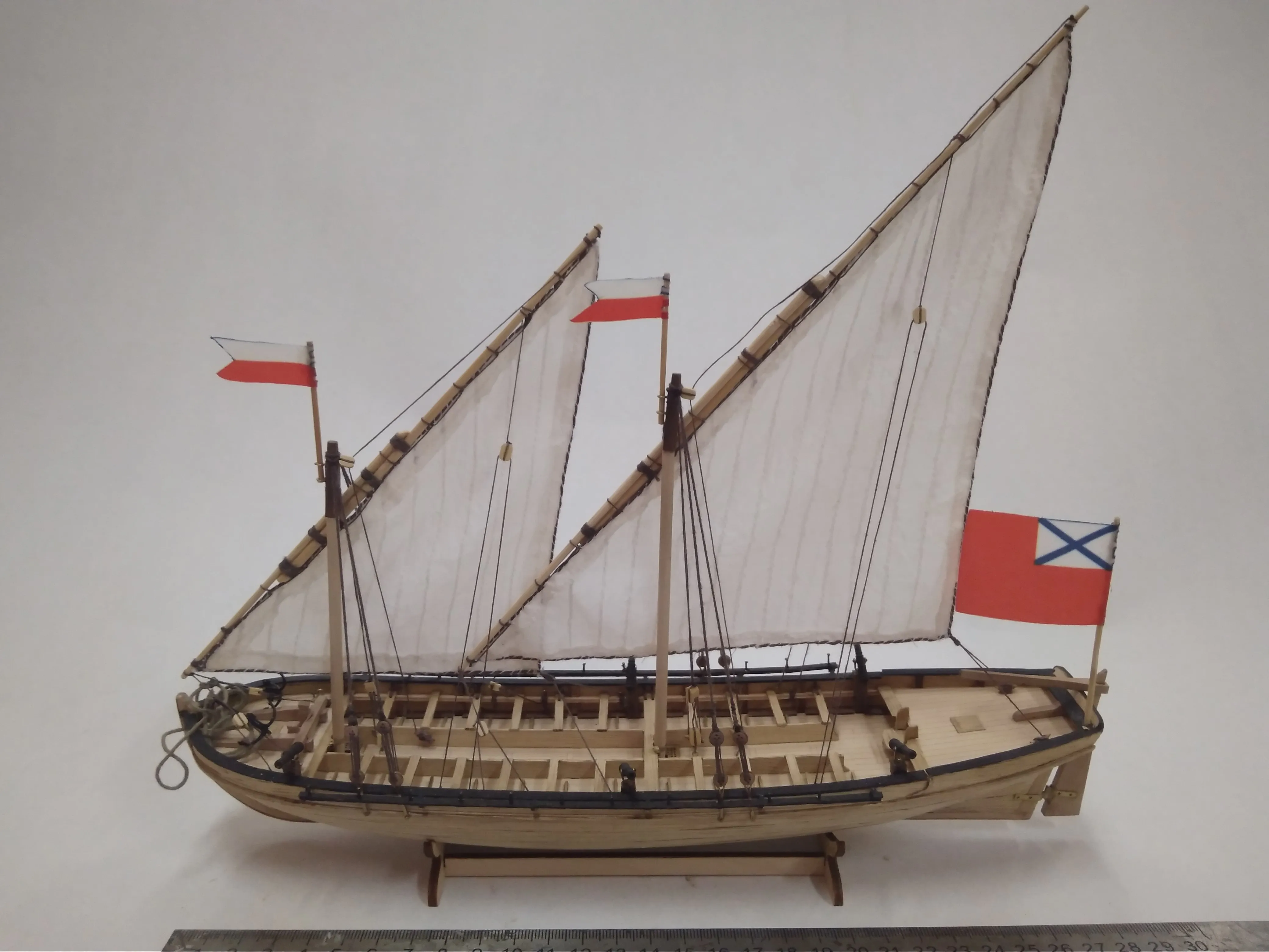 Модель корабля Дуббель - шлюпка - Верфь на Столе