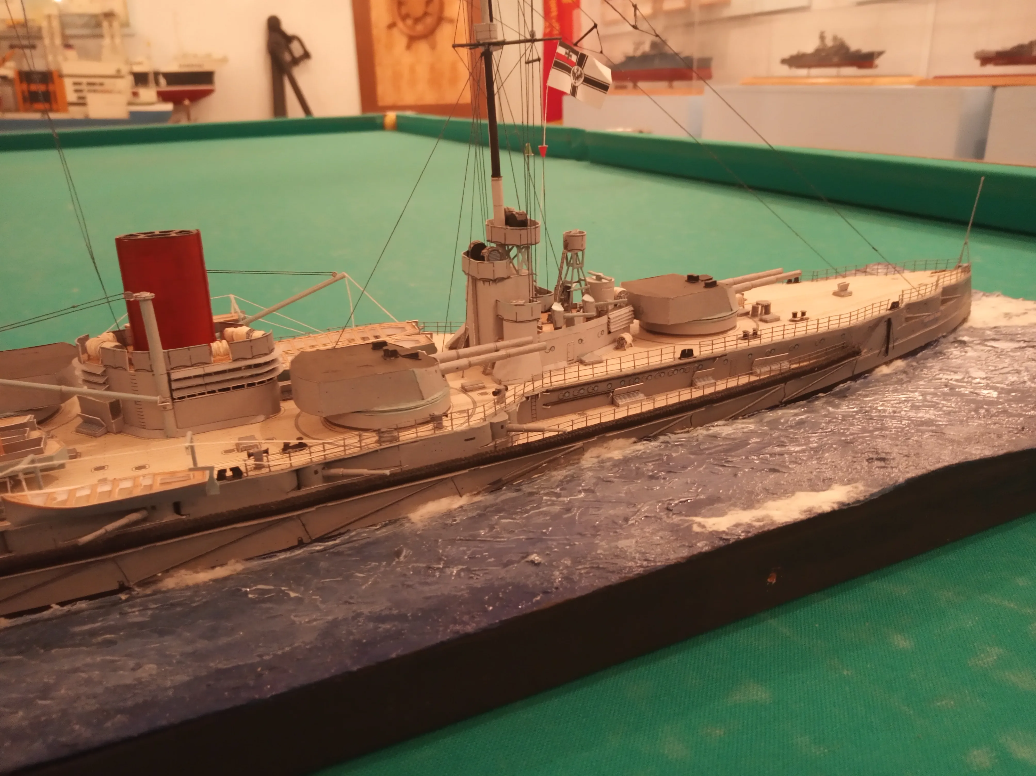 Модель корабля Линейный крейсер Фон дер Танн - Верфь на Столе