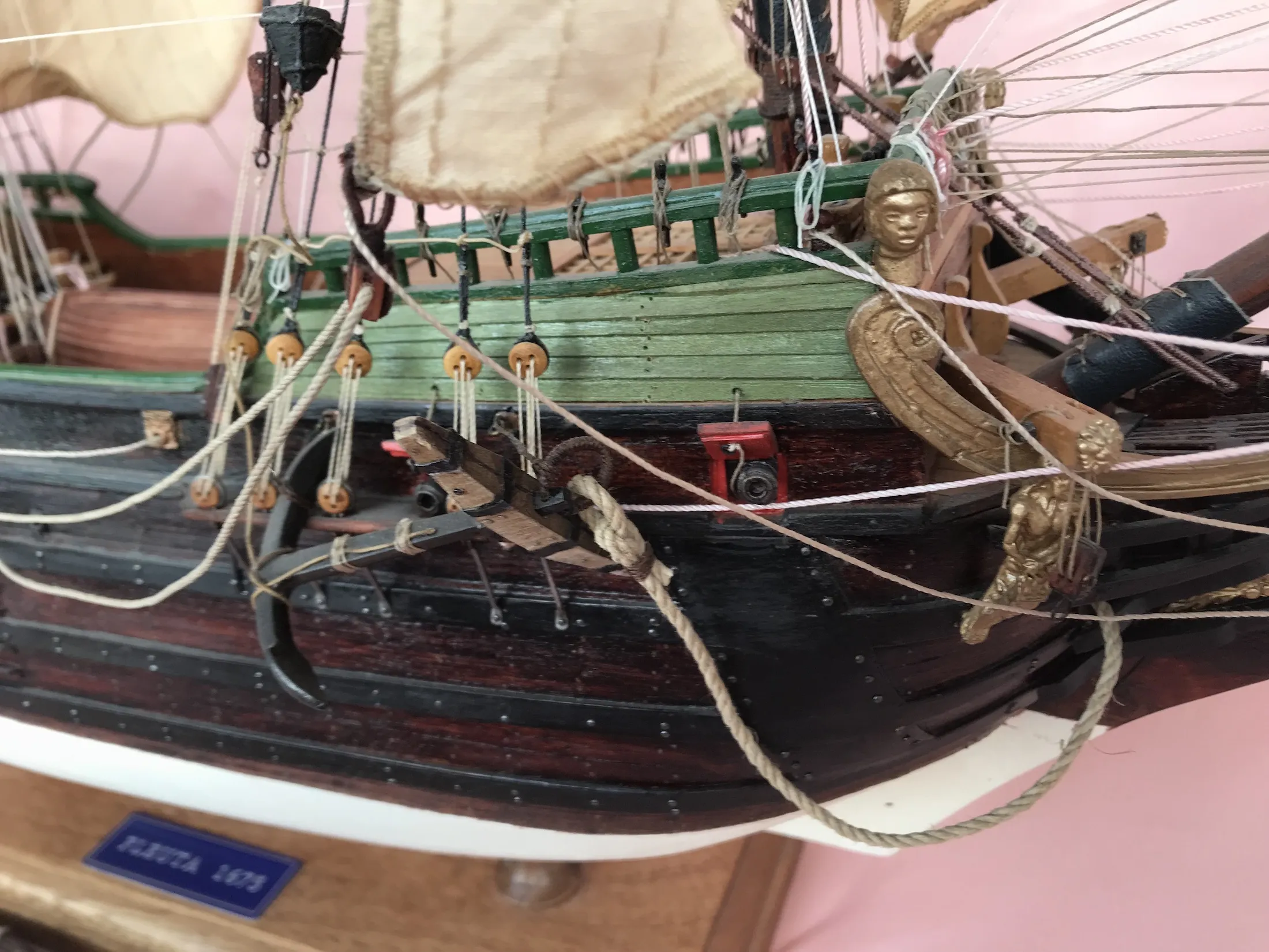 Модель корабля Dutch Flute - Верфь на Столе