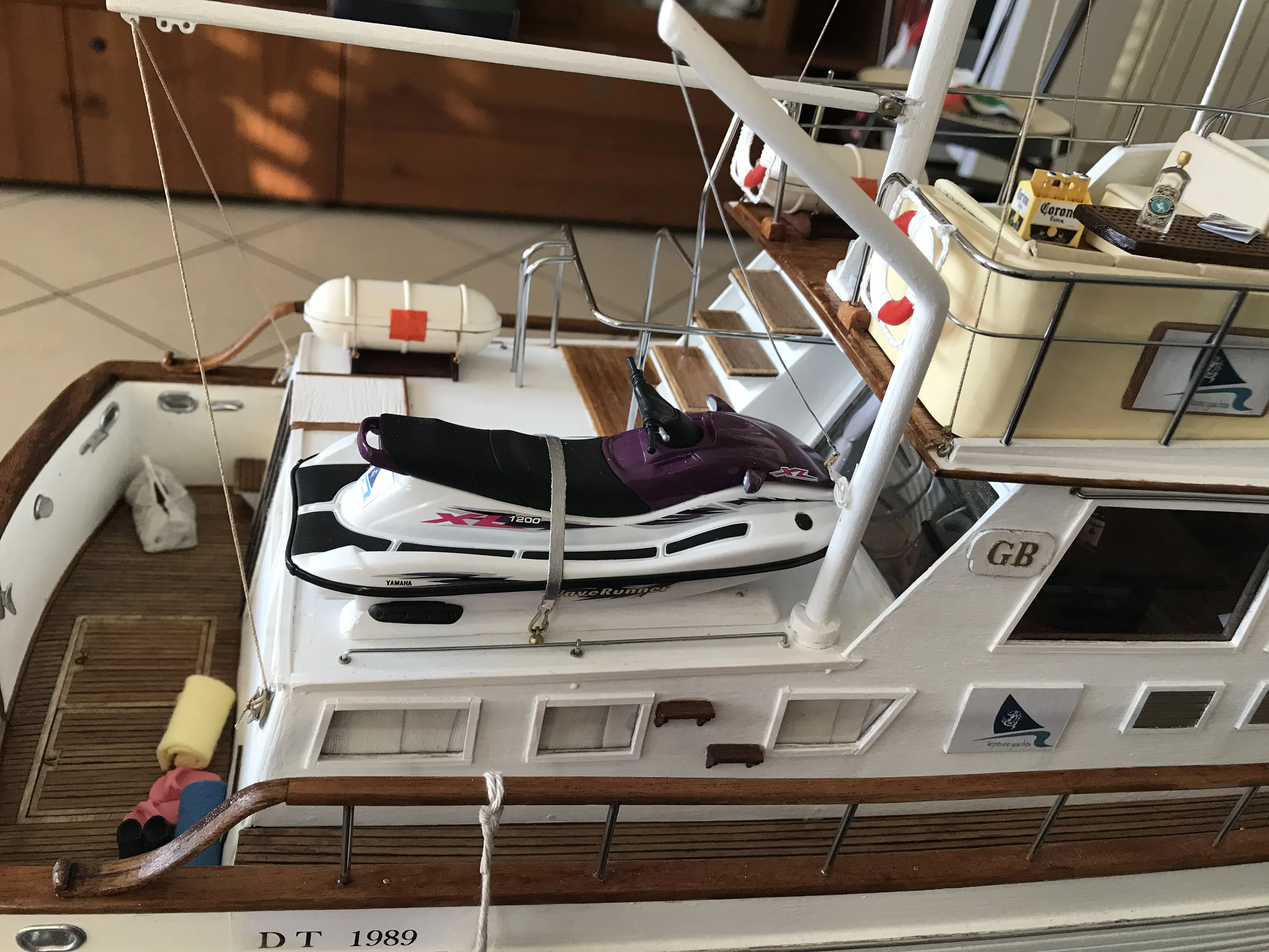 Модель корабля YACHT 46 FEETS “ANNARELLA” - Верфь на Столе