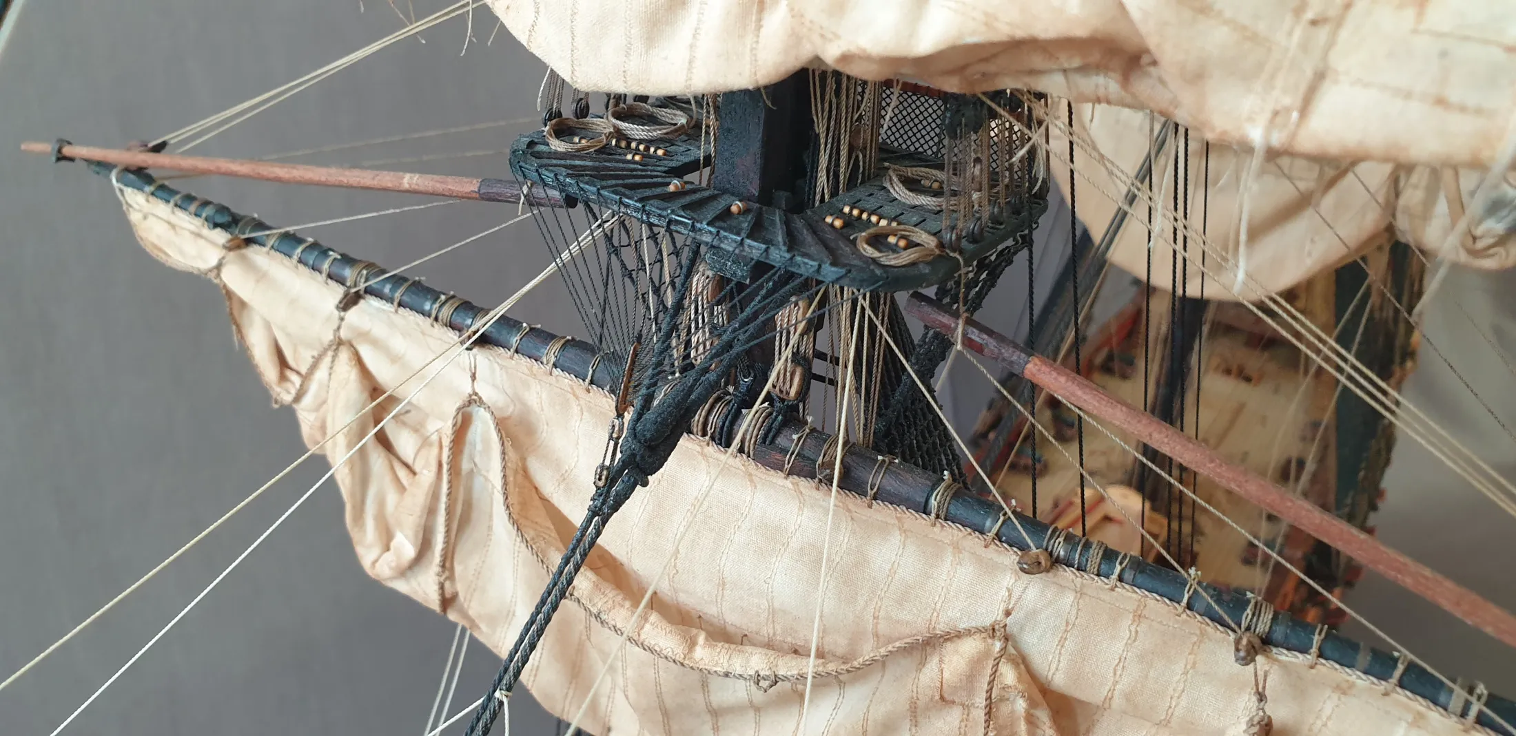 Модель корабля Santisima Trinidad (Испания), 1975 г. - Верфь на Столе