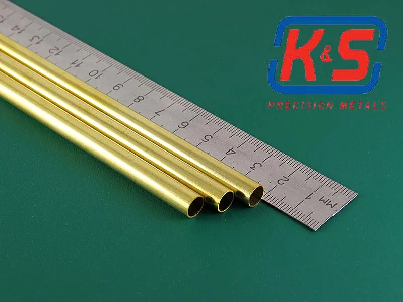 Латунная трубка 7,1х0,36 мм, 1 шт