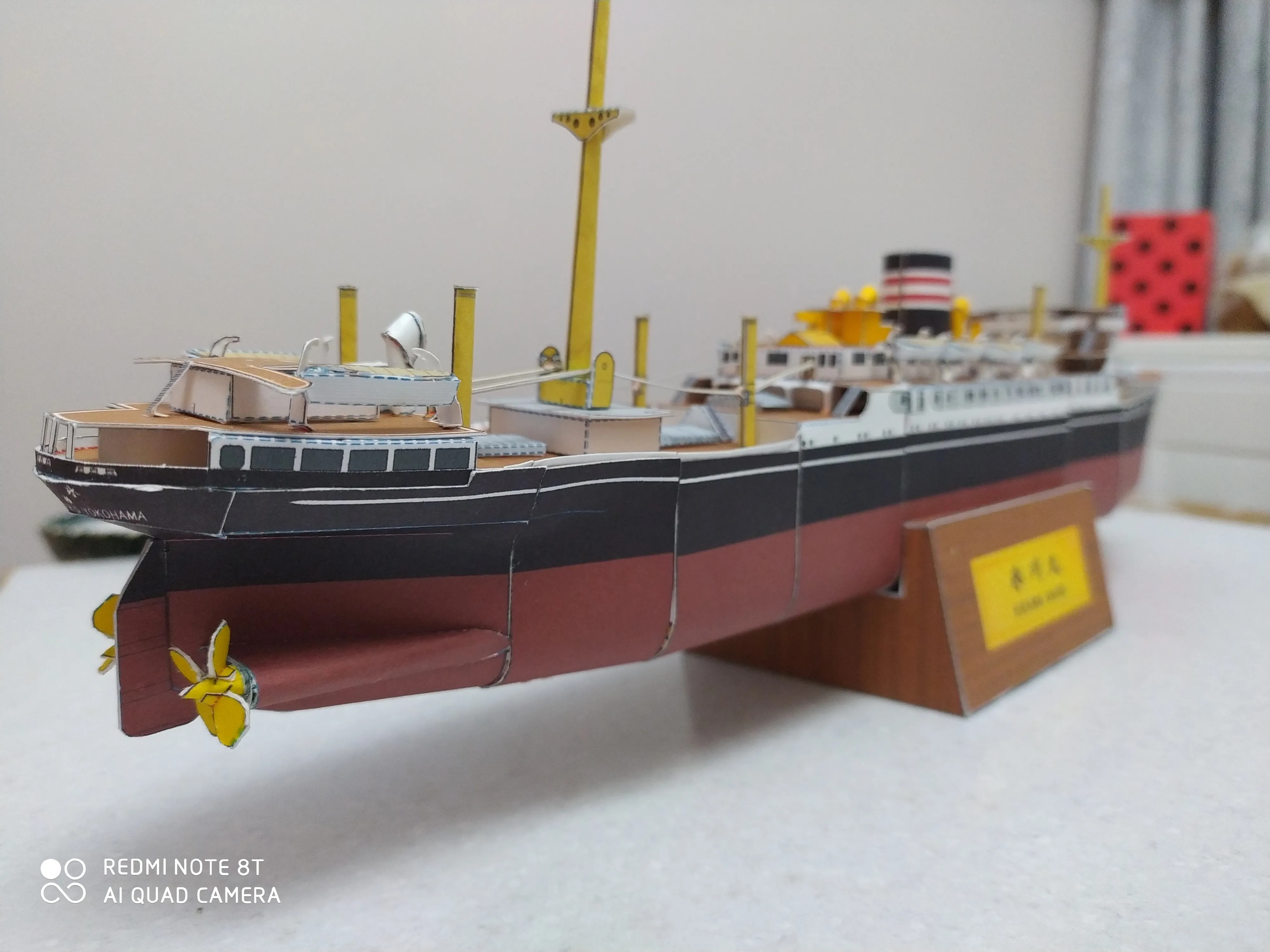 Модель корабля теплоход «Hikawa Maru» - Верфь на Столе