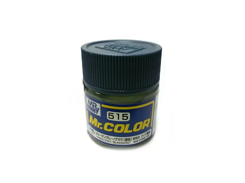 Краска Mr Color, блеклая серая WWII, матовая, C 515, 10 мл