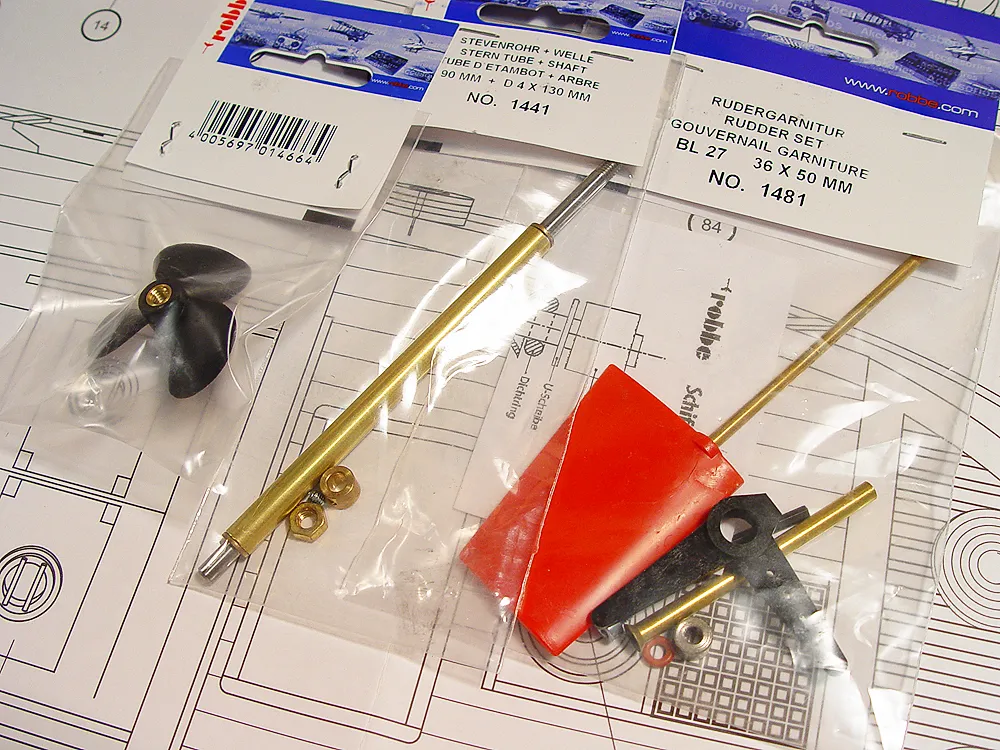 Морской буксир Ulises + (Полный набор инструментов, клея и краски)