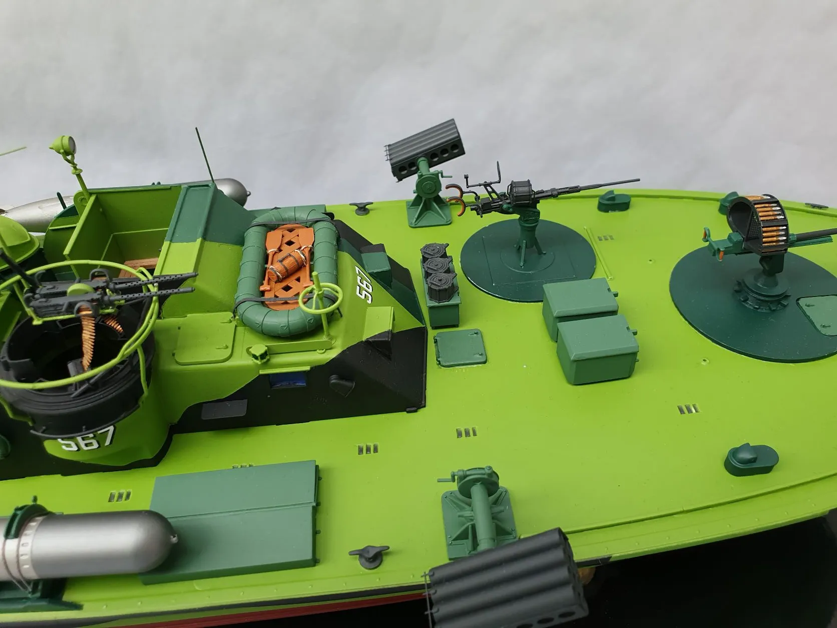 Модель корабля ELCO 80 TORPEDO BOAT PT-567  - Верфь на Столе