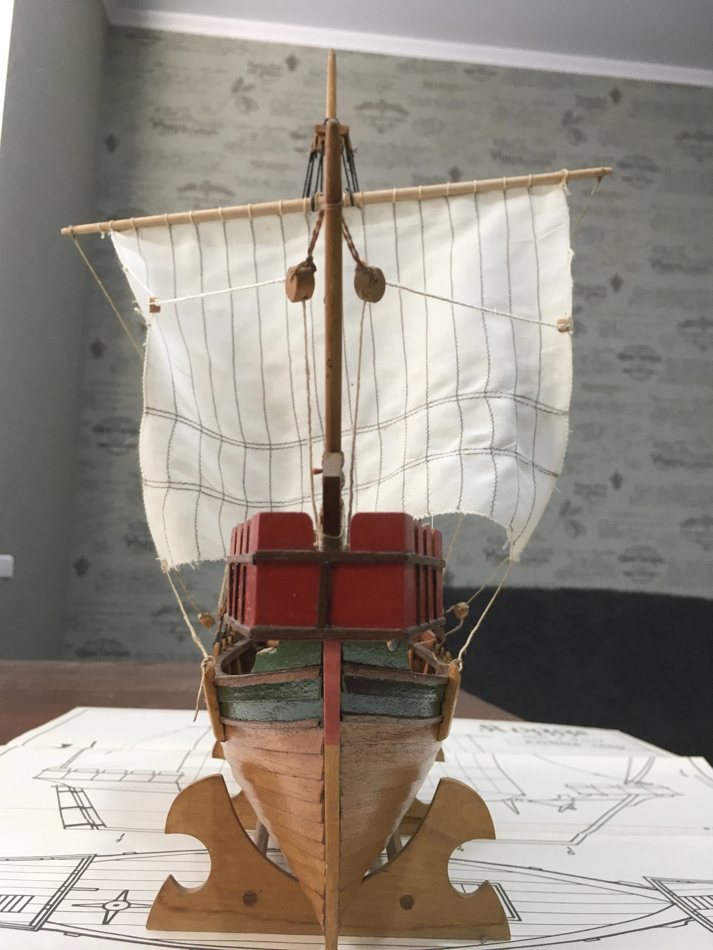 Модель корабля Парусное судно «Kogge» - Верфь на Столе