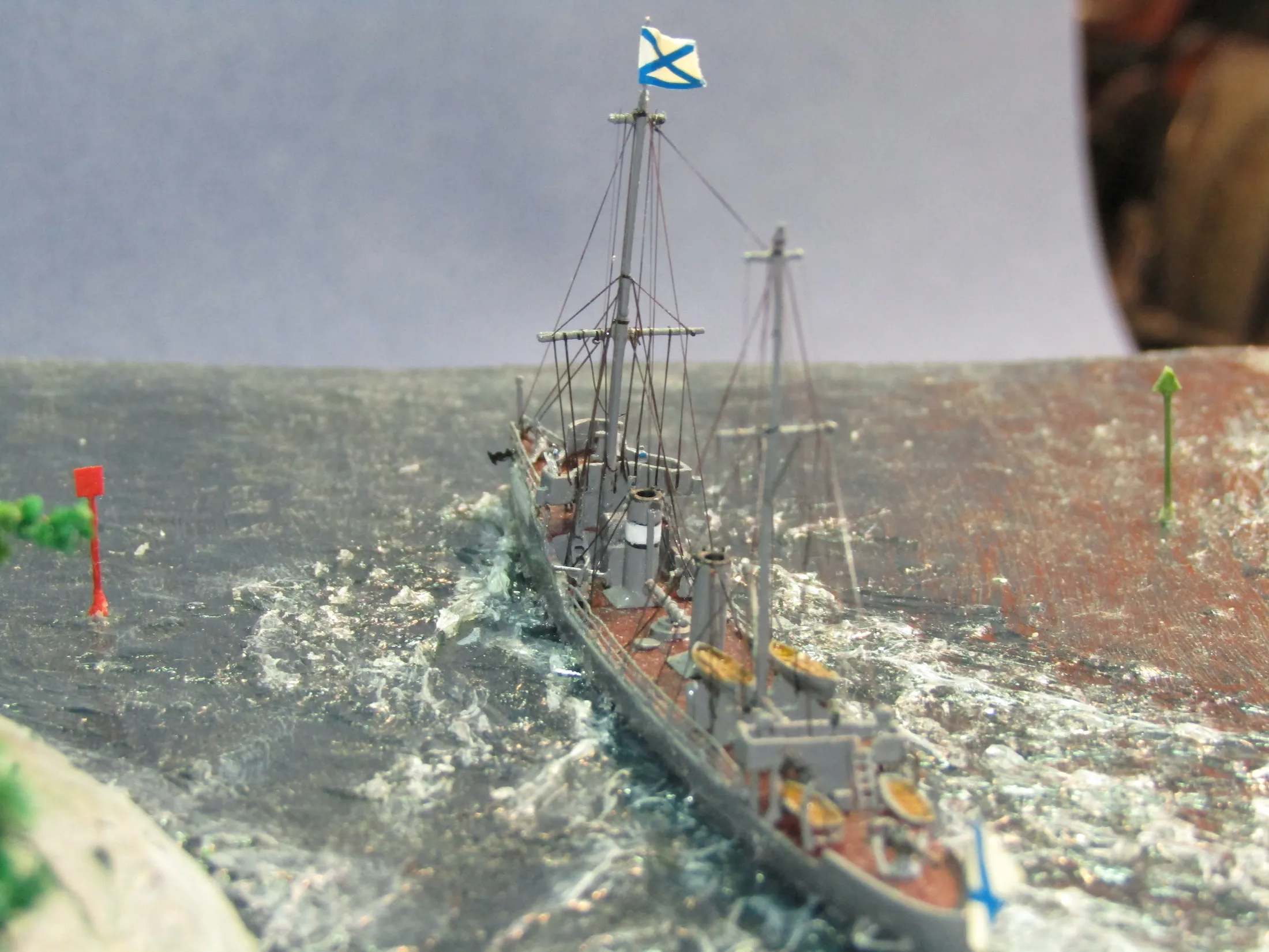 Модель корабля Эскадренный миноносец «Сибирский стрелок» 1906 г. - Верфь на Столе