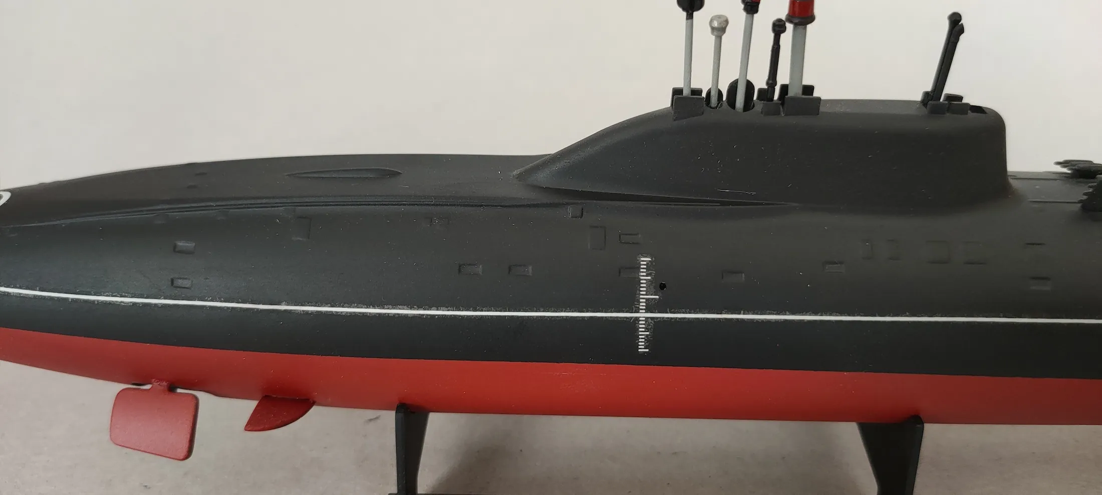 Модель корабля Гвардейская атомная подводная лодка ВМФ России К-267 «Дракон» - Верфь на Столе