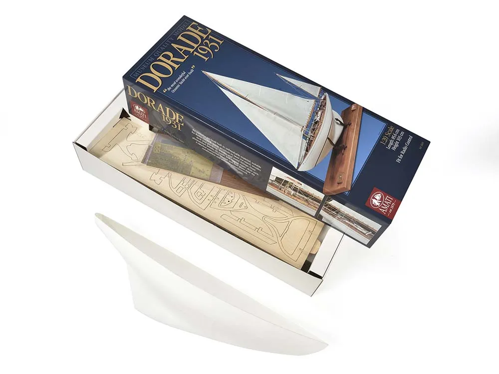 яхта Dorade + (Полный набор инструментов, клея и краски)