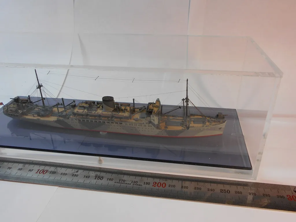 Модель корабля судно снабжения подводных лодок «Хэйан Мару» - Верфь на Столе