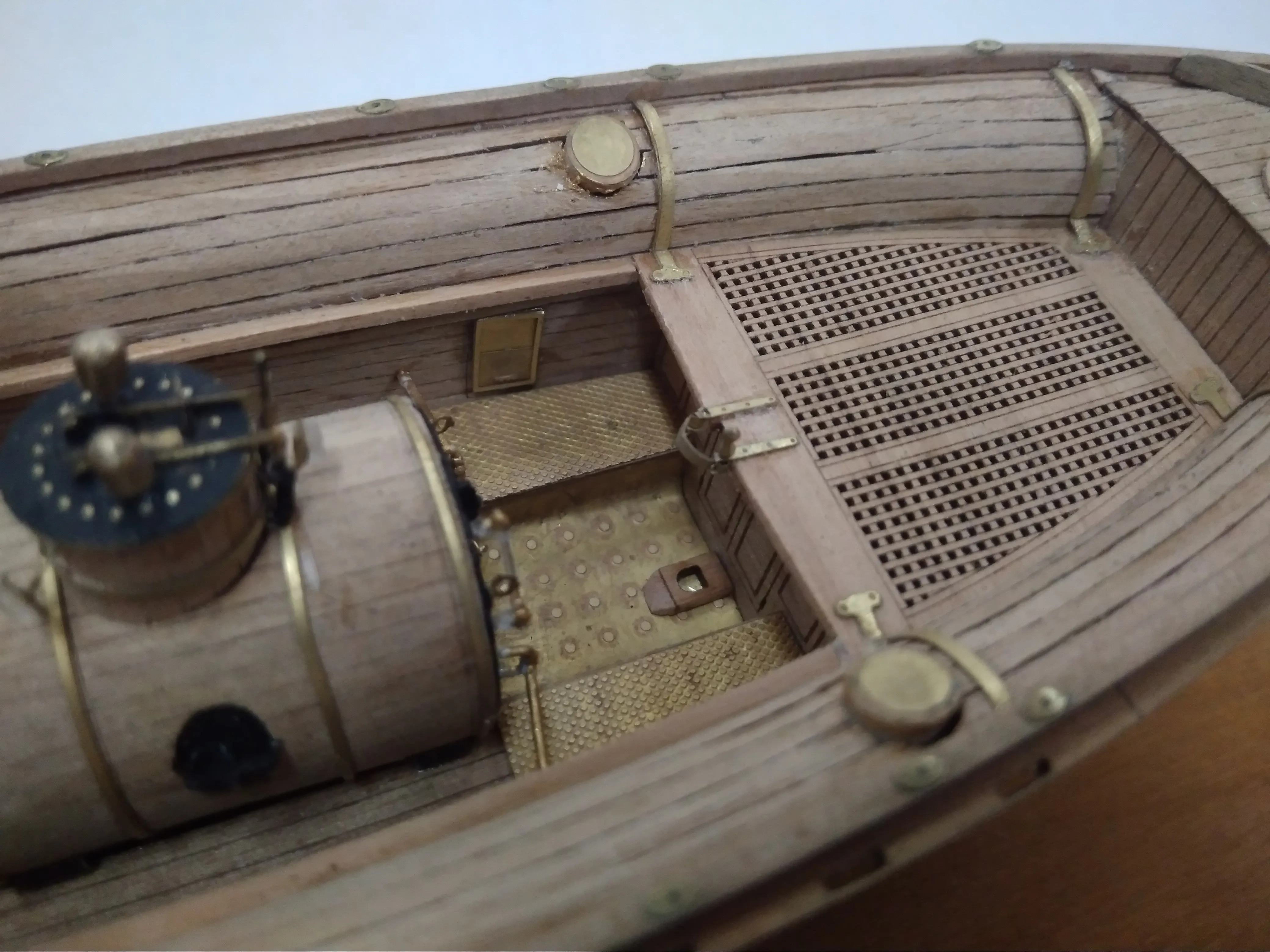 Модель корабля Императорский паровой катер «ДАГМАРЬ»  - Верфь на Столе