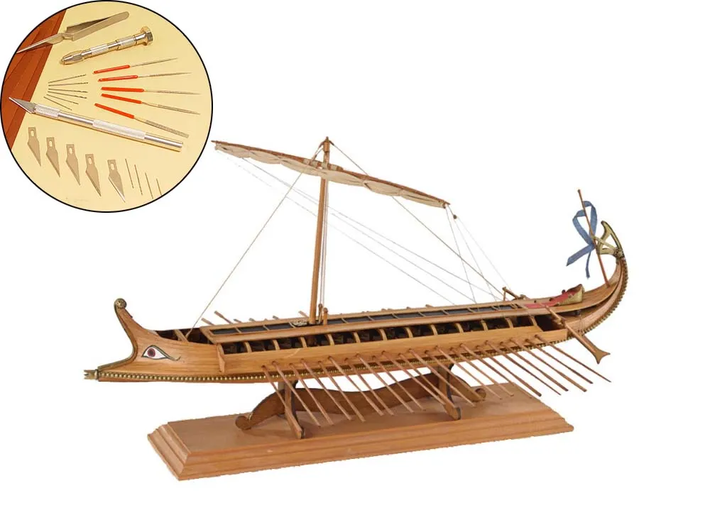 Греческая Бирема (Greek Bireme) + (Стартовый набор инструментов)