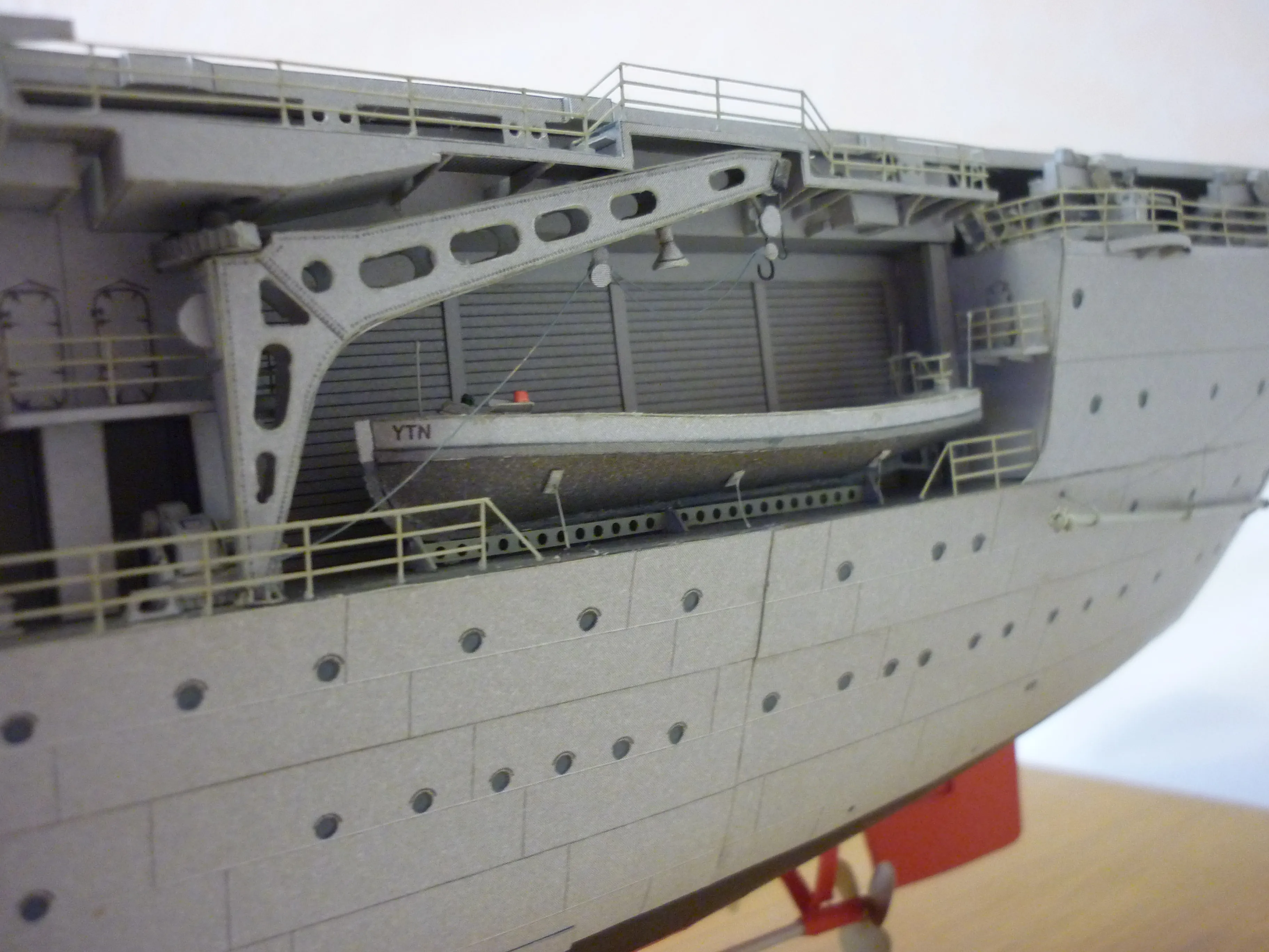 Модель корабля Американский авианосец USS Yorktown (CV-5) - Верфь на Столе