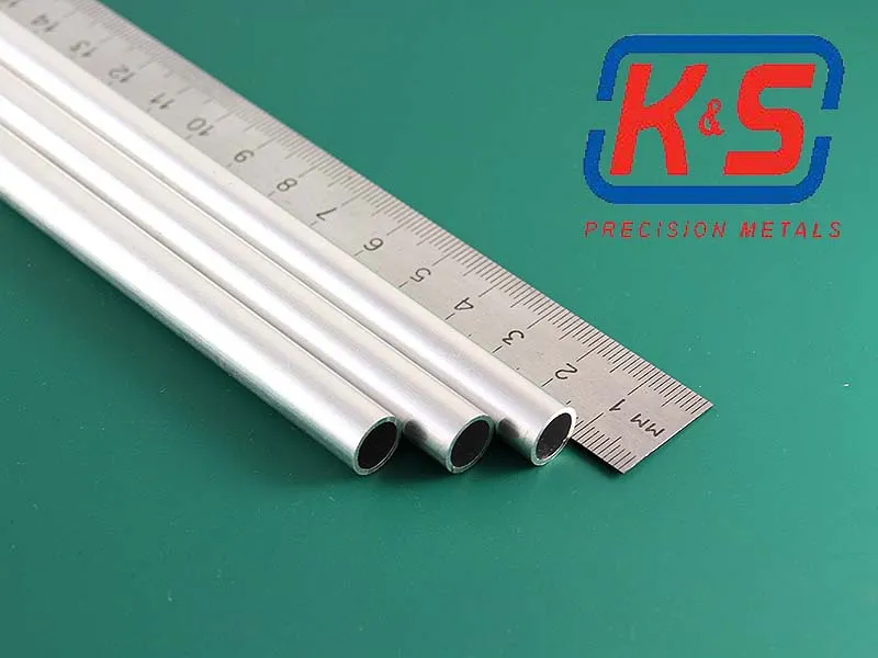 Алюминиевая трубка 9,5х0,88 мм, 1 шт
