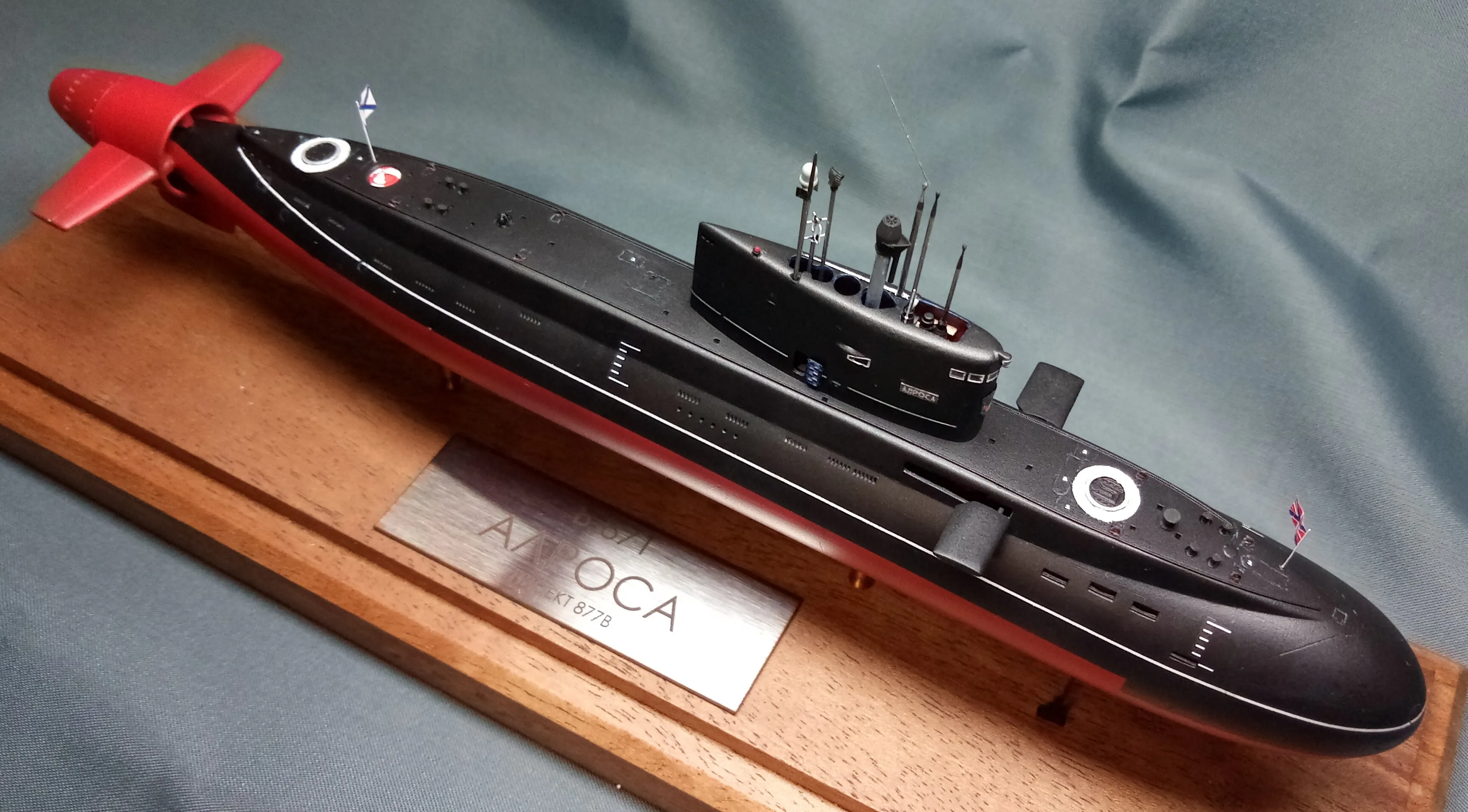 Модель корабля Подводная лодка Б-871 «АЛРОСА» - Верфь на Столе