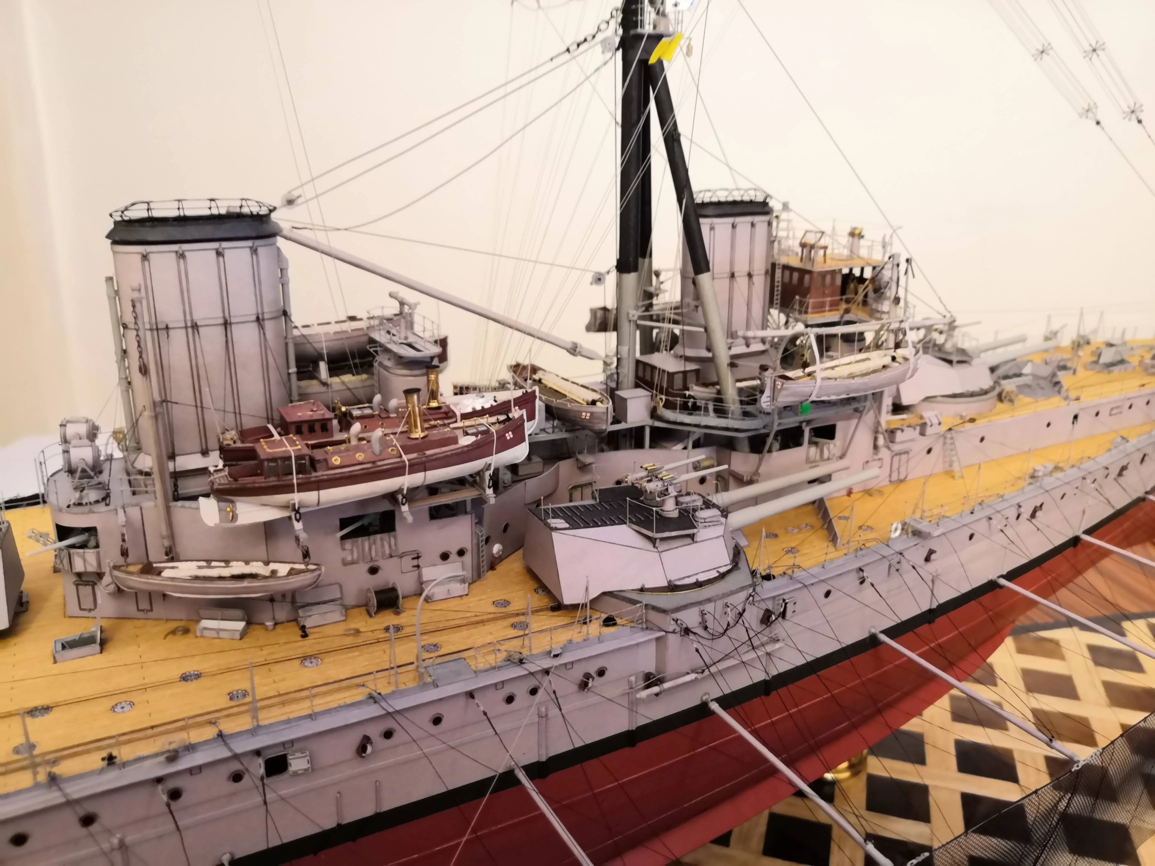 Модель корабля HMS Dreadnough - Верфь на Столе