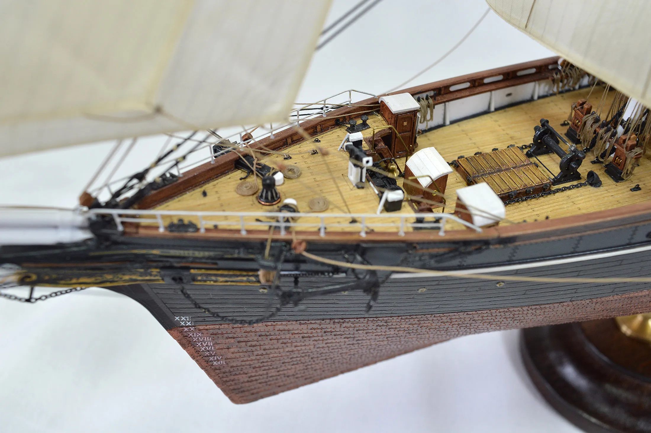 Модель корабля Катти Сарк - Верфь на Столе