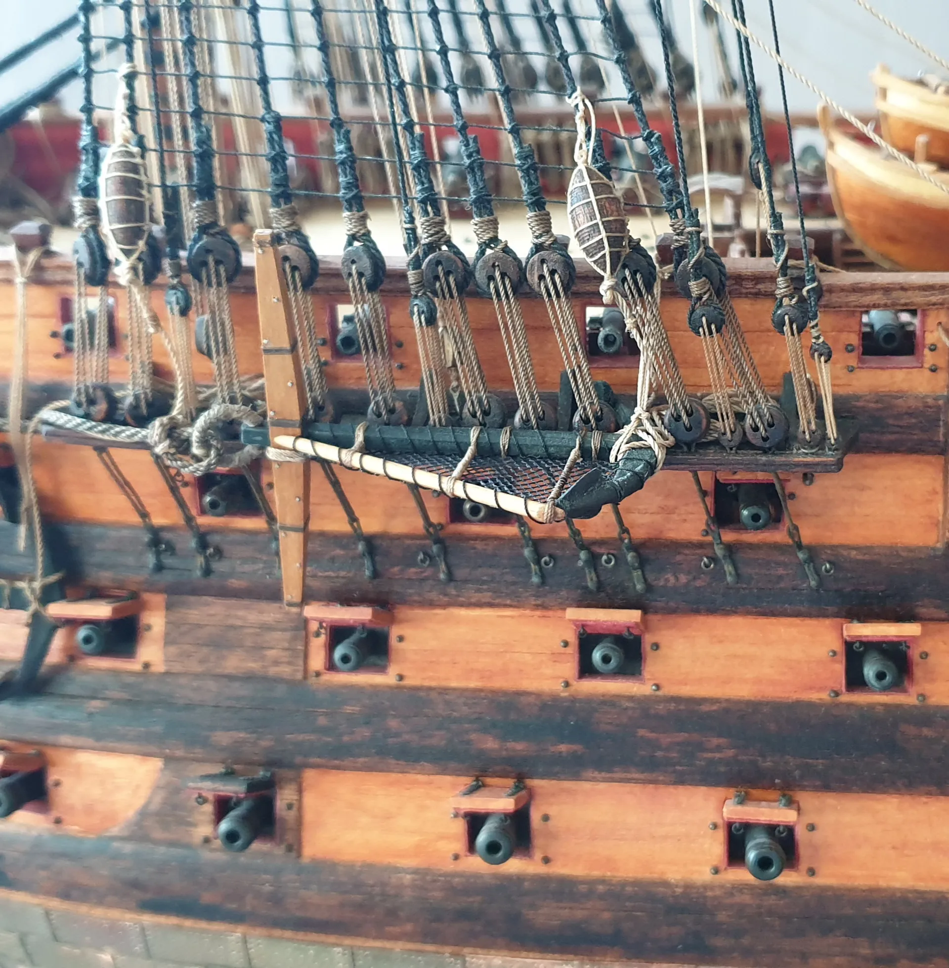 Модель корабля Santisima Trinidad (Испания), 1975 г. - Верфь на Столе