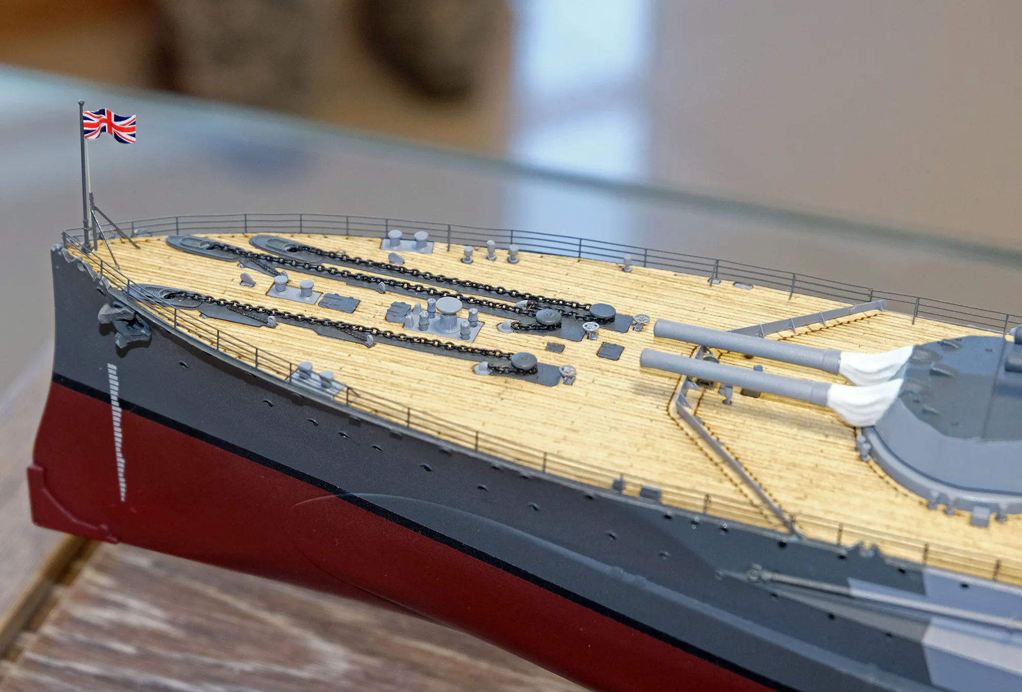 Модель корабля Британский линкор "Warspite" - Верфь на Столе