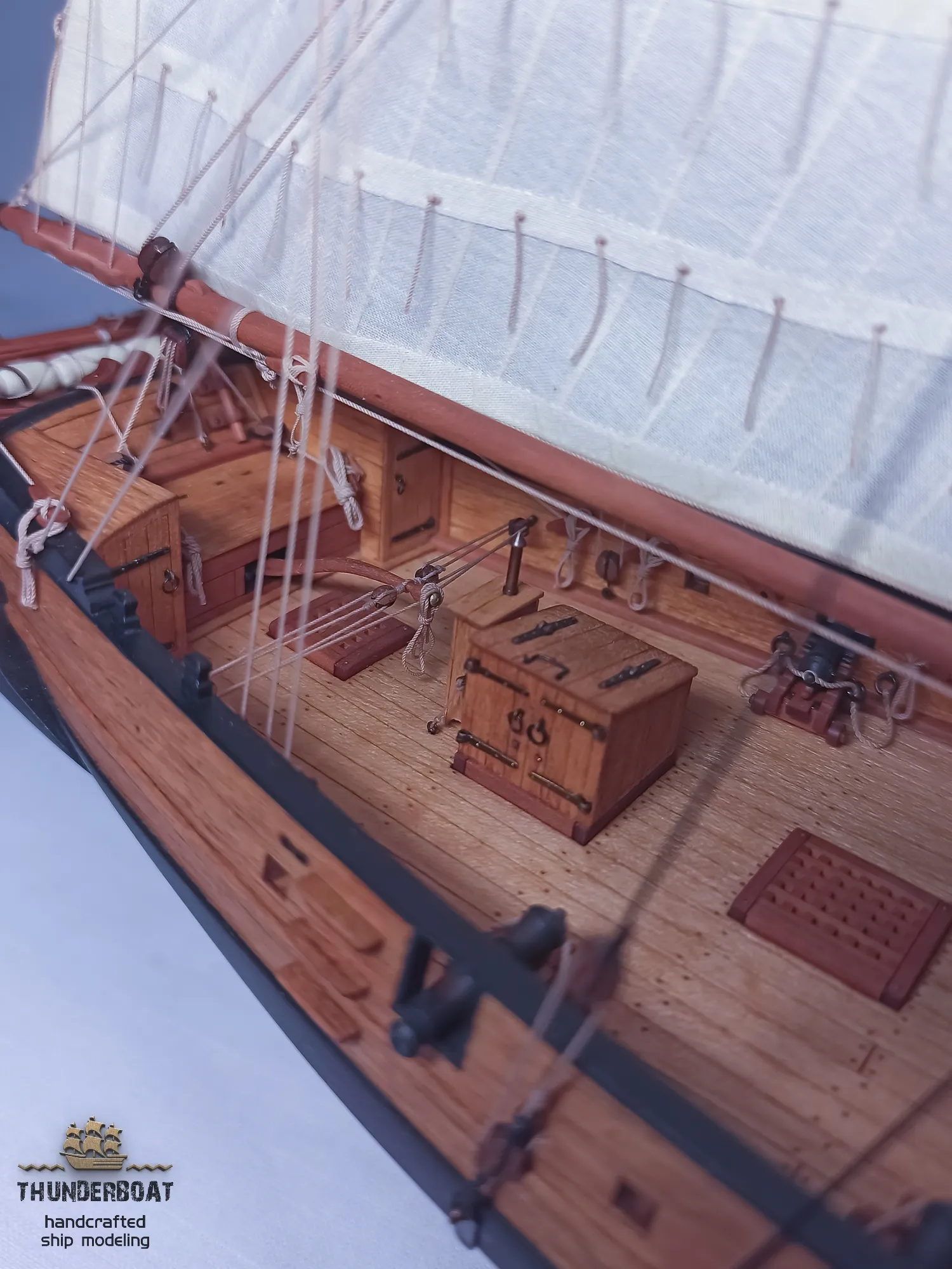 Модель корабля Тендер «Авось» - Верфь на Столе