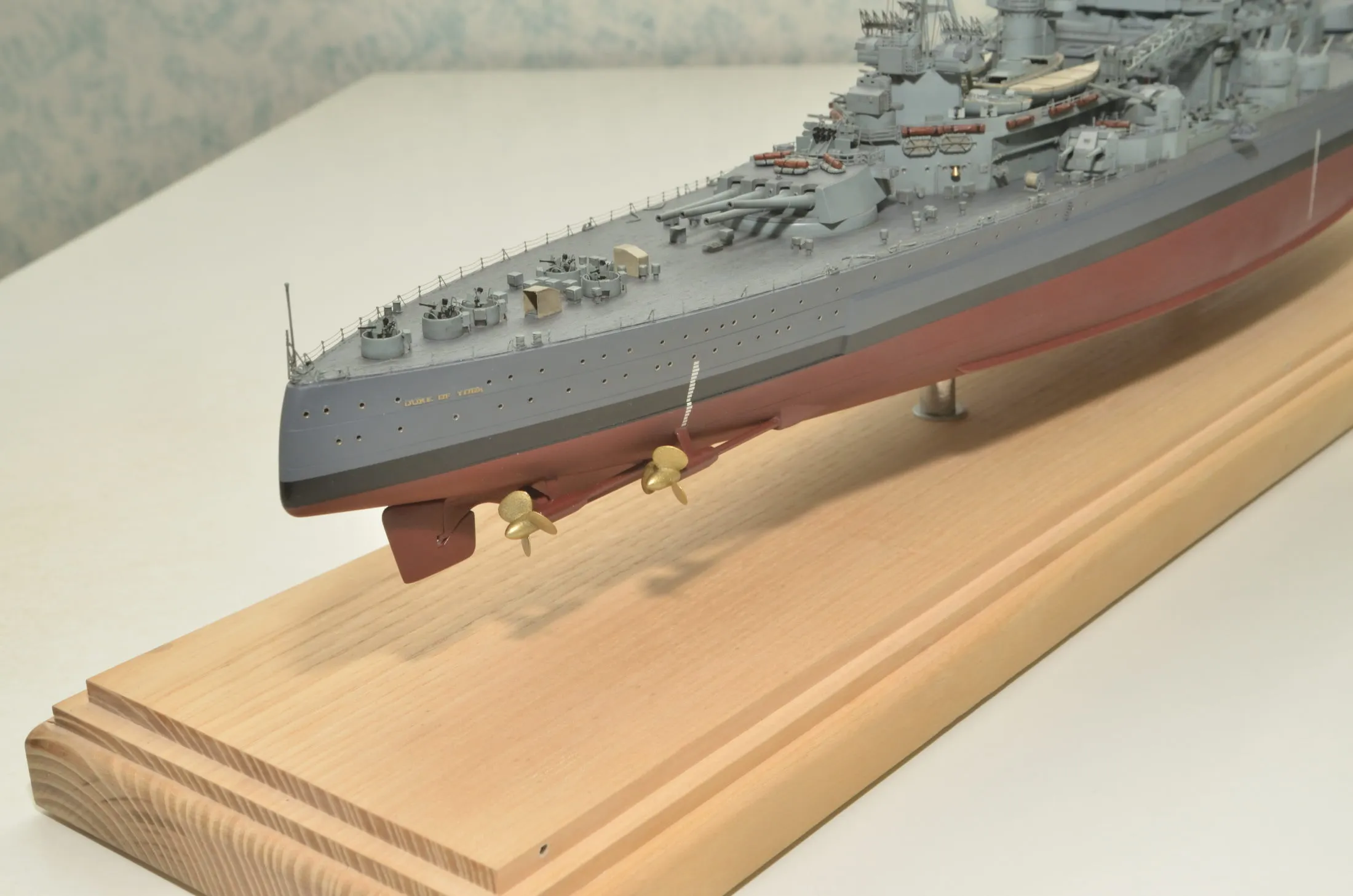 Модель корабля HMS Duke of York - Верфь на Столе