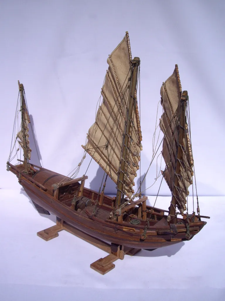 Модель корабля Джонка - Верфь на Столе