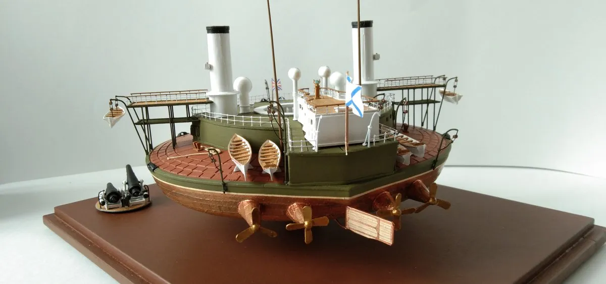 Модель корабля «Вице-адмирал Попов» - Верфь на Столе