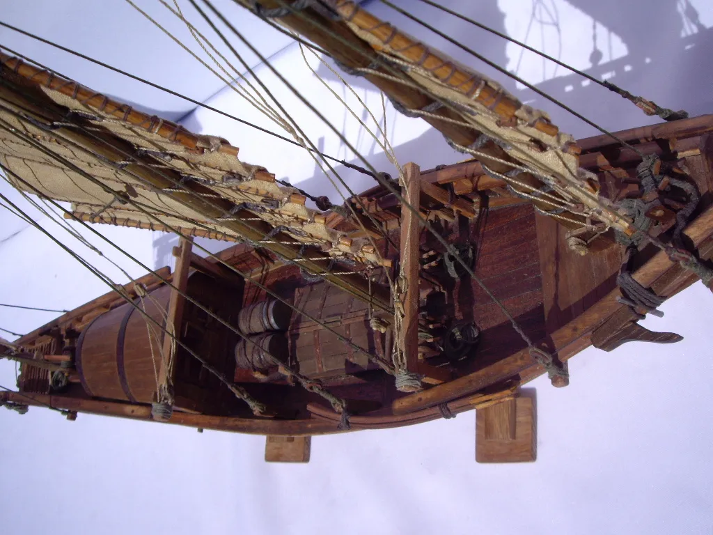 Модель корабля Джонка - Верфь на Столе