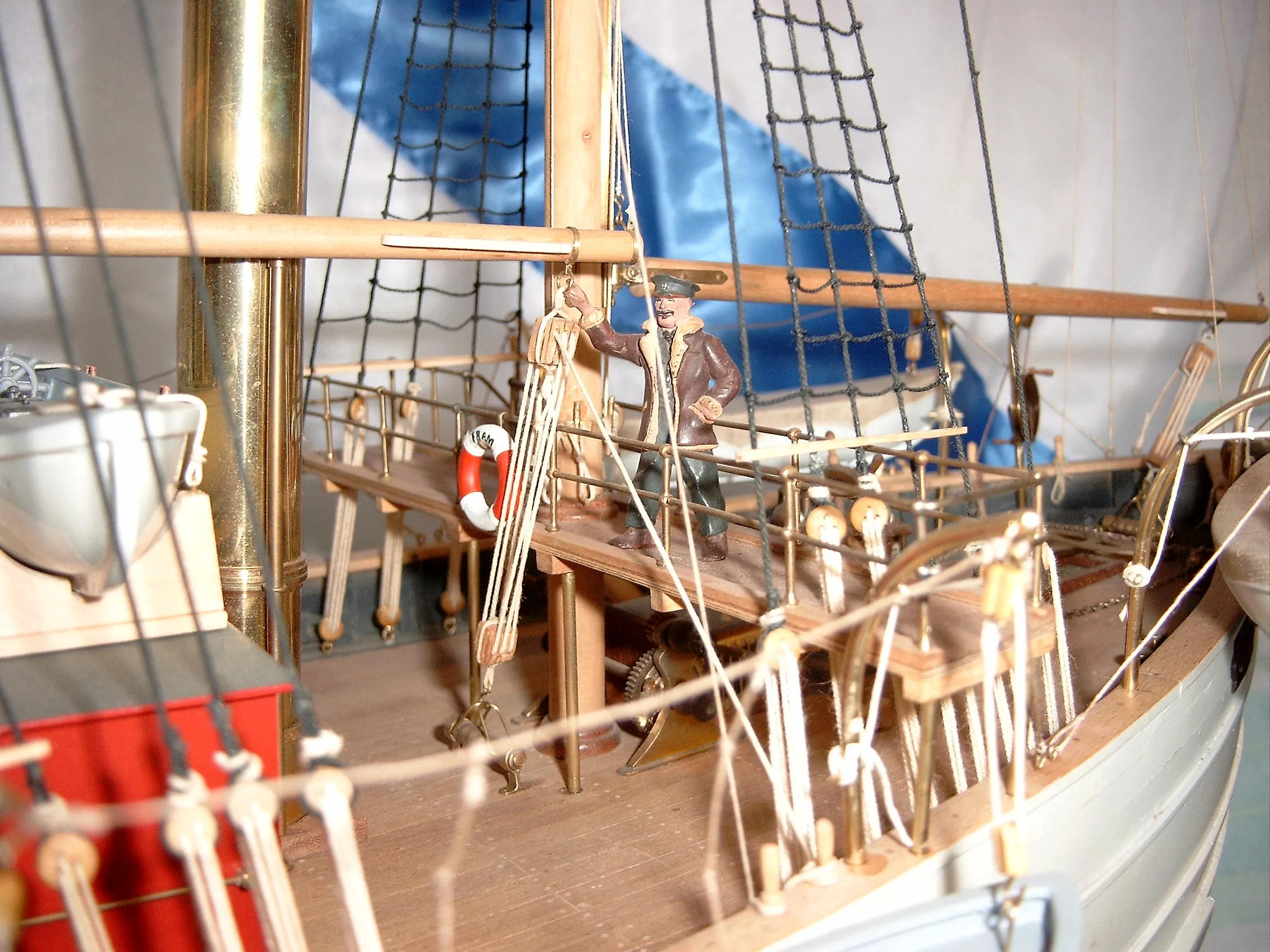 Модель корабля FRAM - Верфь на Столе