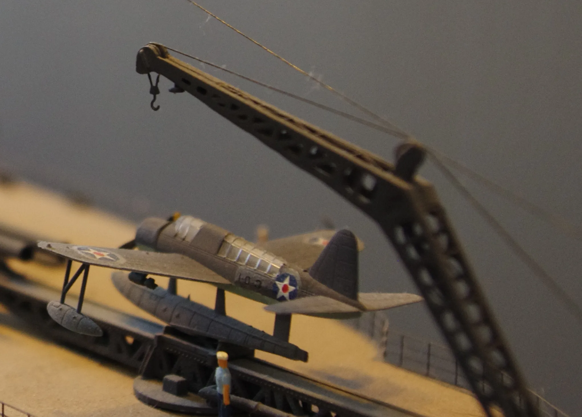 Модель корабля Линкор  ВВ-39  "АРИЗОНА"  декабрь 1941 г. - Верфь на Столе