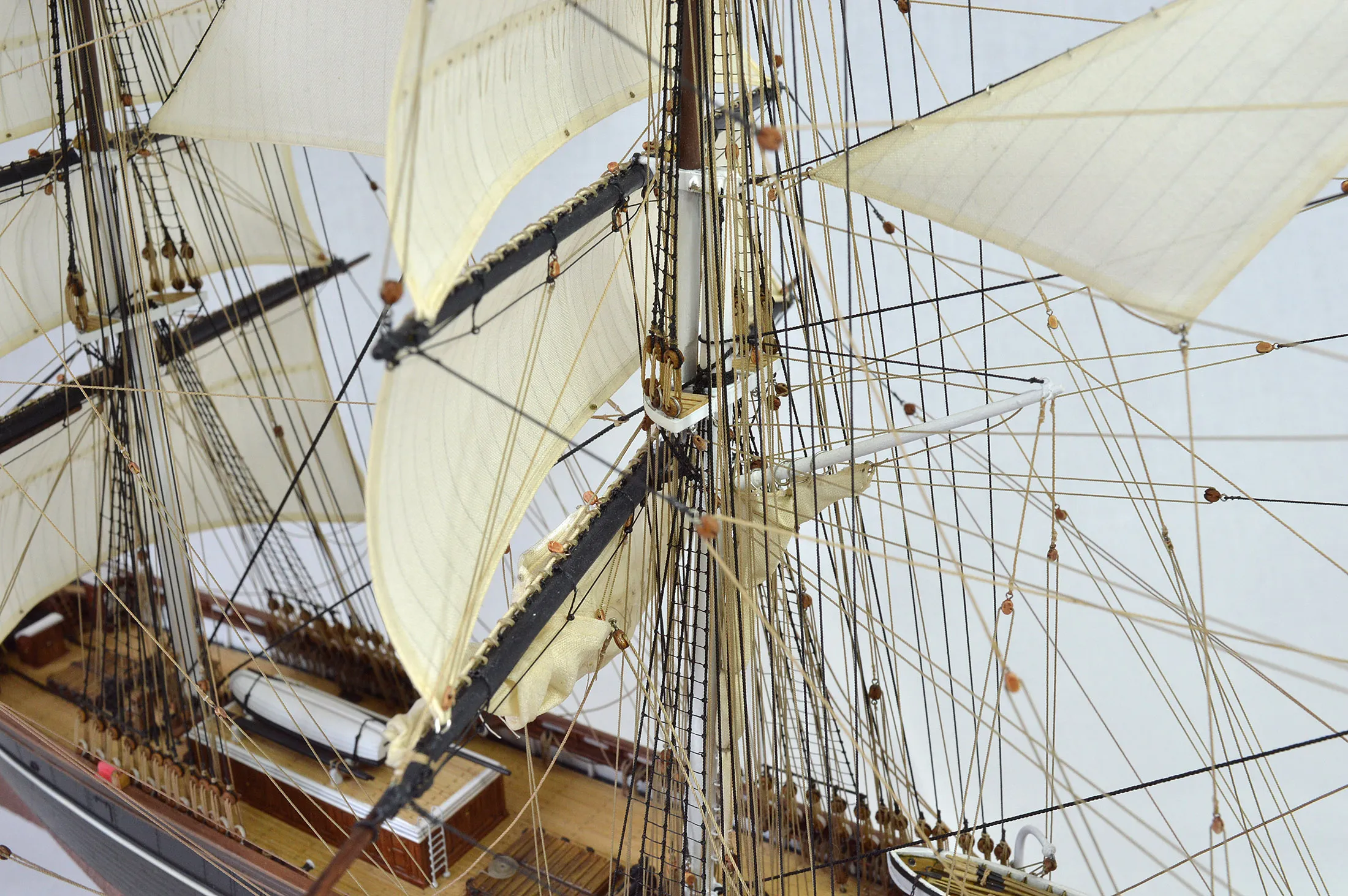 Модель корабля Катти Сарк - Верфь на Столе