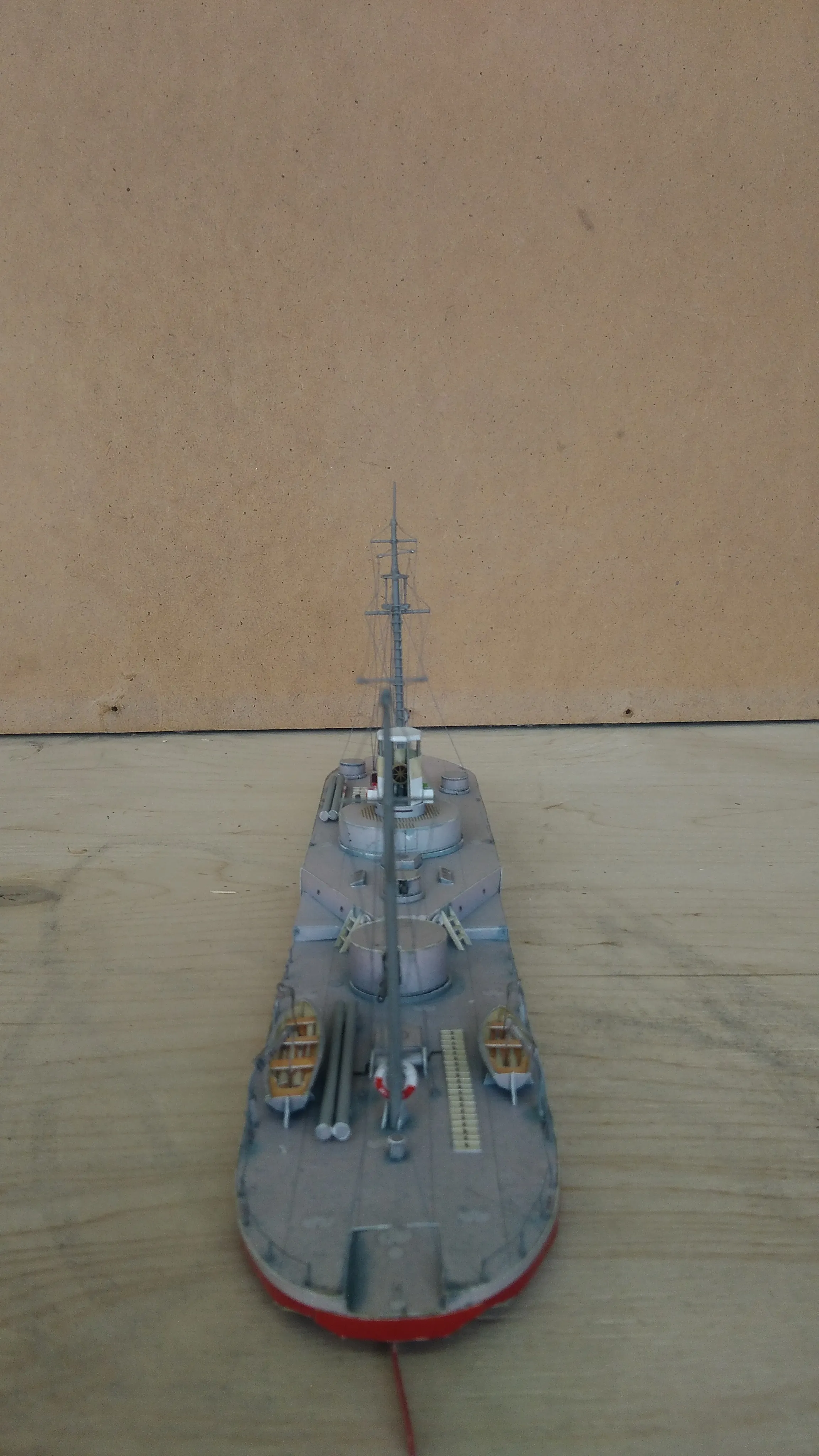 Модель корабля Речной монитор Краков - Верфь на Столе