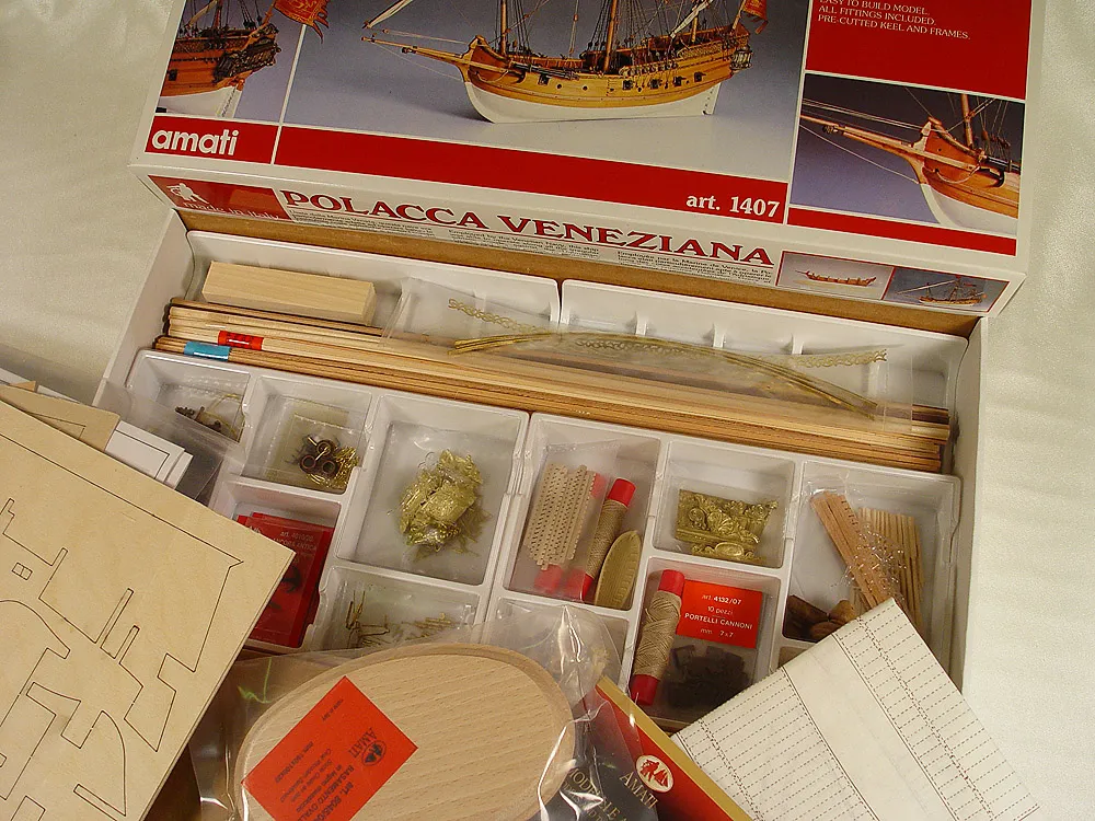 Polacca Veneziana + (Полный набор инструментов, клея, лак)