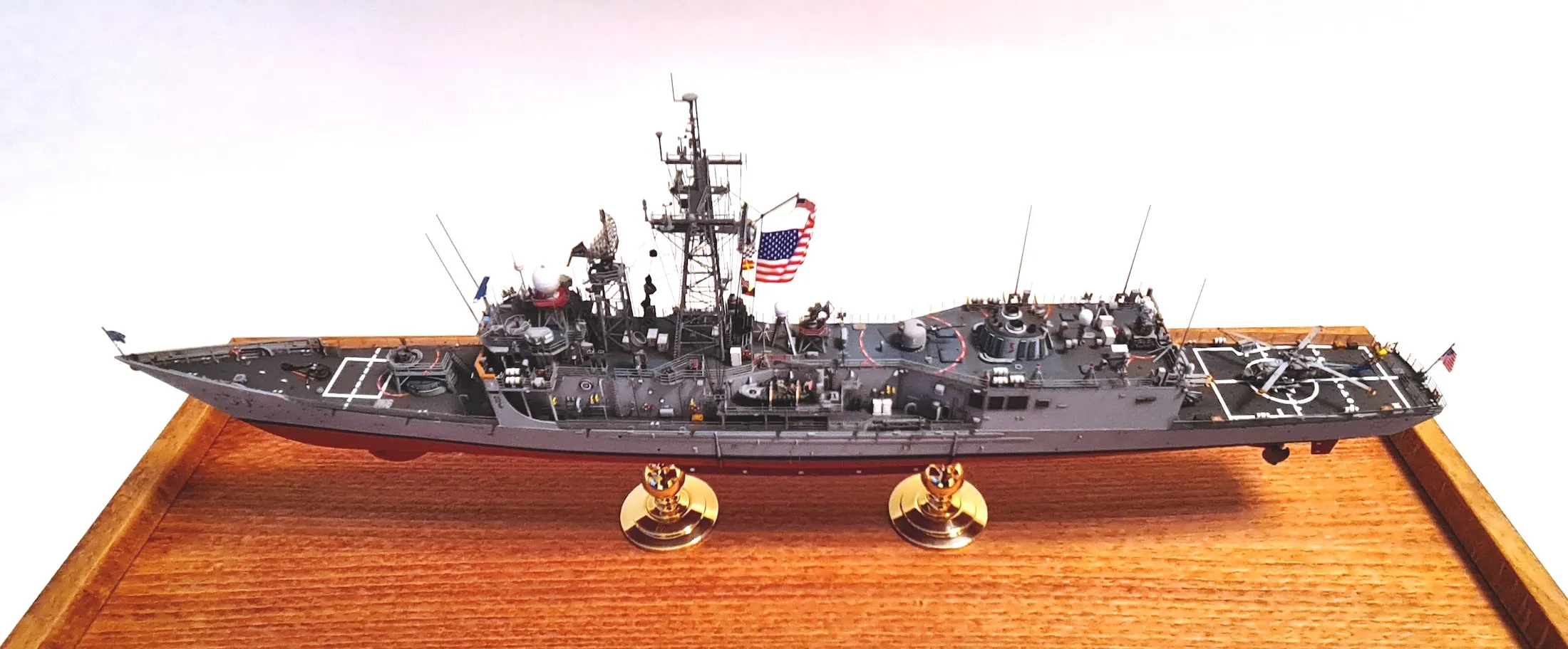 Модель корабля Фрегат Reuben James (FFG-57) - Верфь на Столе