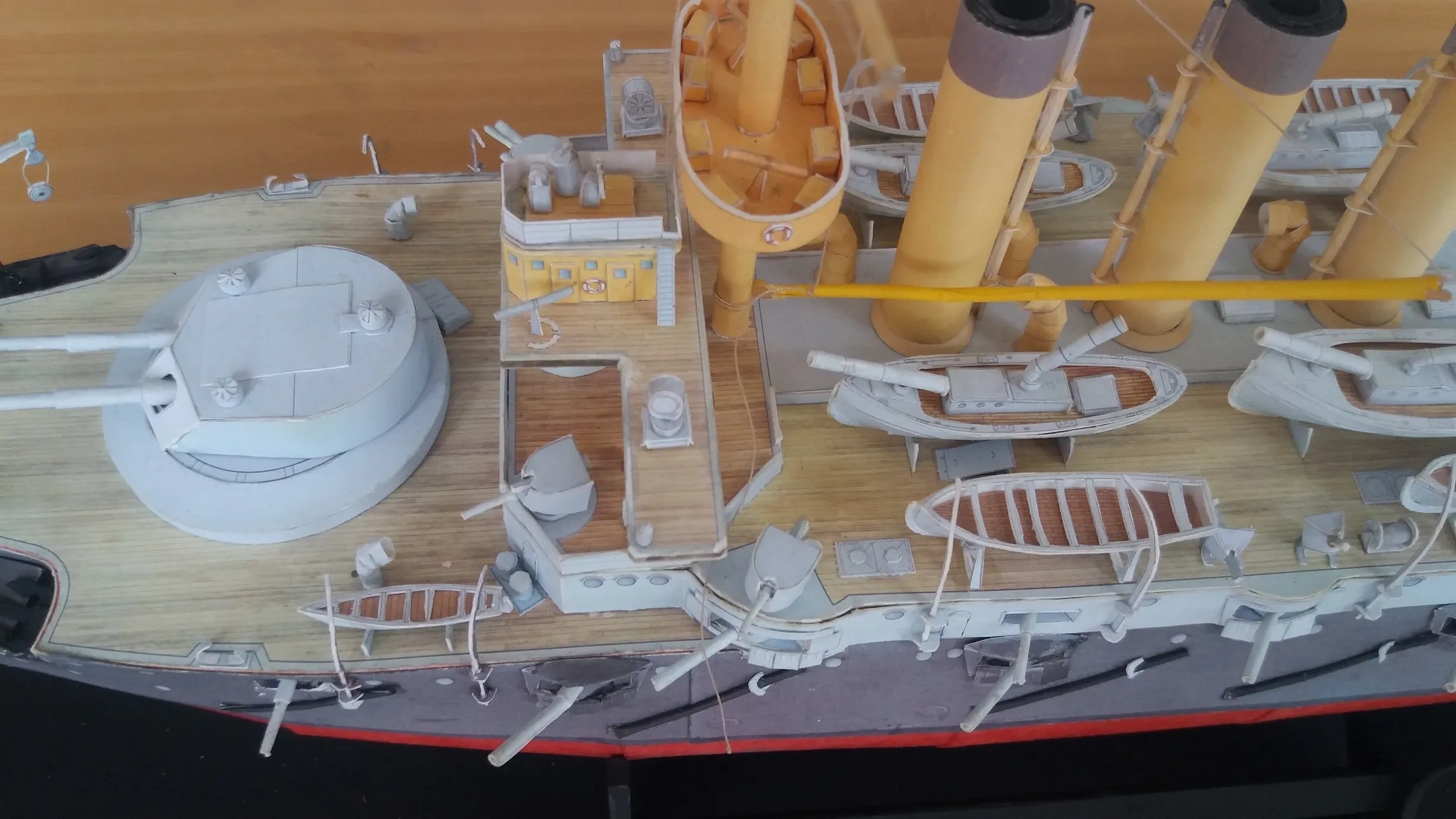 Модель корабля Броненосец “Shikishima” - Верфь на Столе