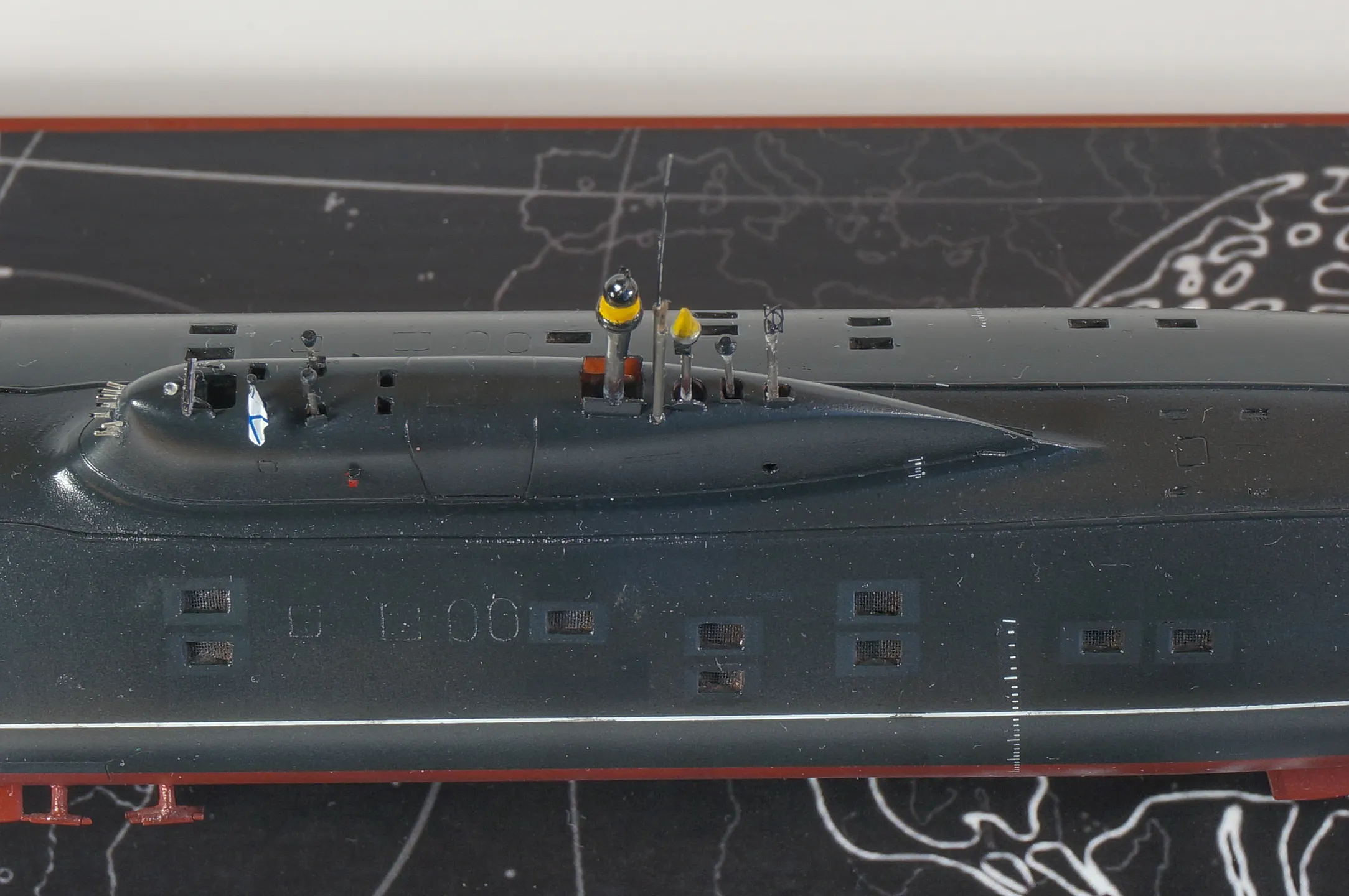 Модель корабля Подводня лодка К-335 «Гепард» - Верфь на Столе