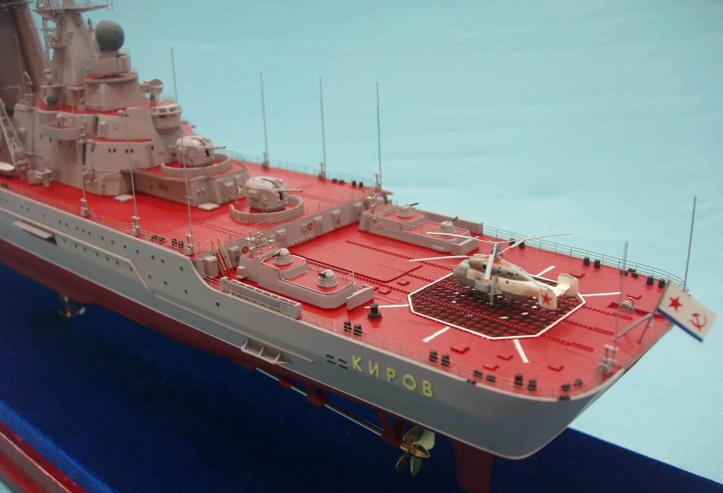 Модель корабля ТАРкр «Киров» - Верфь на Столе