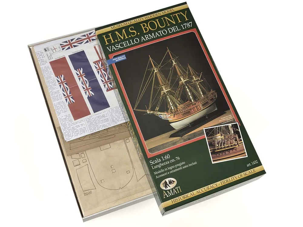 HMS Bounty (Баунти) + (Полный набор инструментов, клея и краски) HMS Bounty (Баунти) + (Полный набор инструментов, клея и краски)