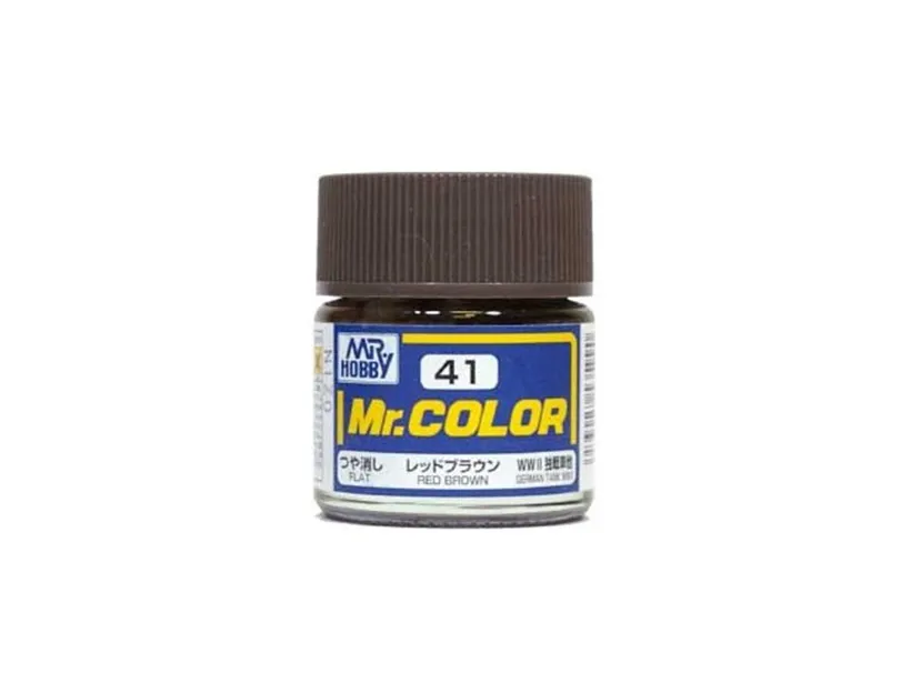 Краска Mr Color, красно-коричневая, матовая, C 41, 10 мл