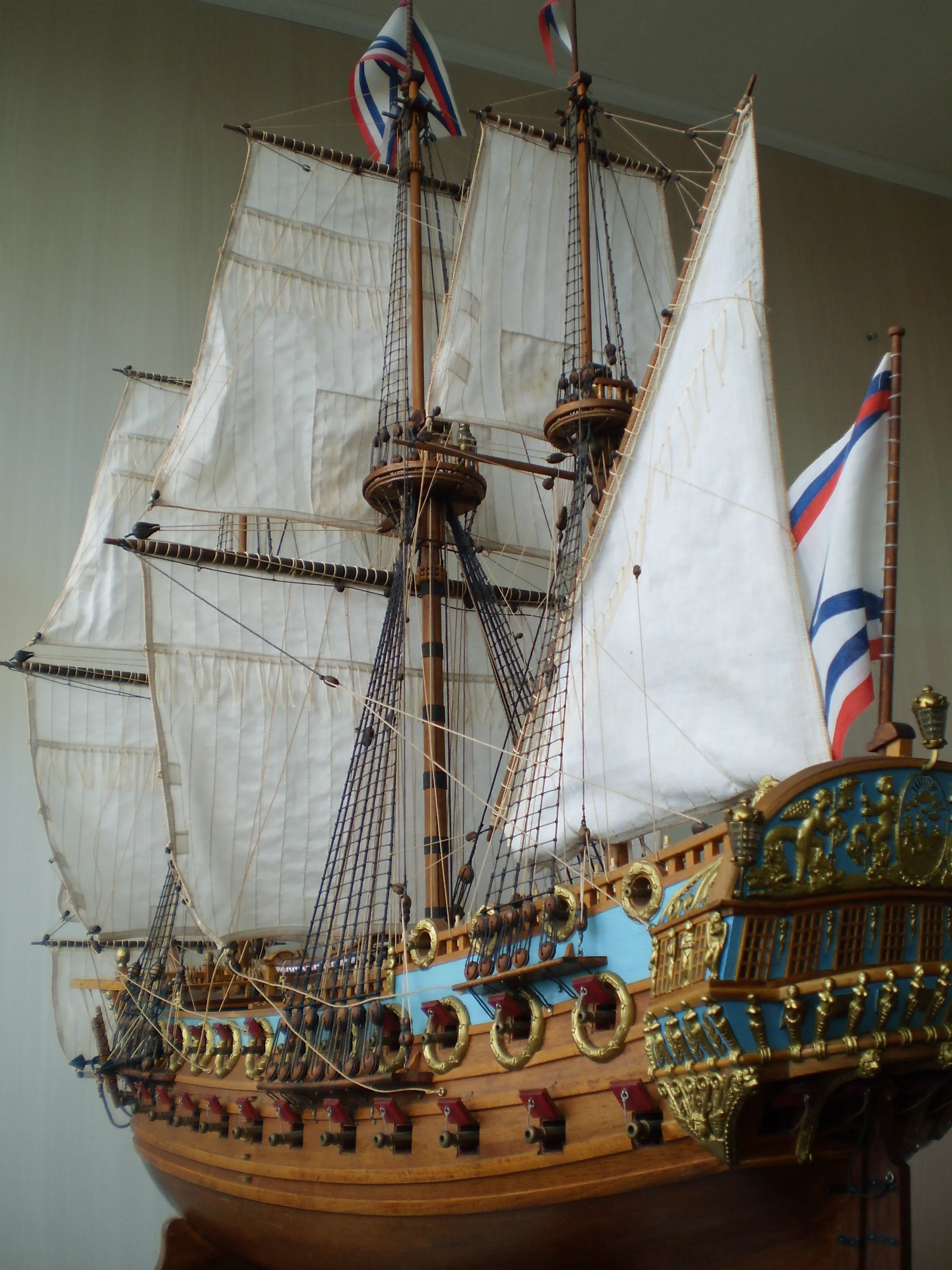 Модель корабля 58-ми пушечный линейный корабль "Гото Предестинация" - Верфь на Столе
