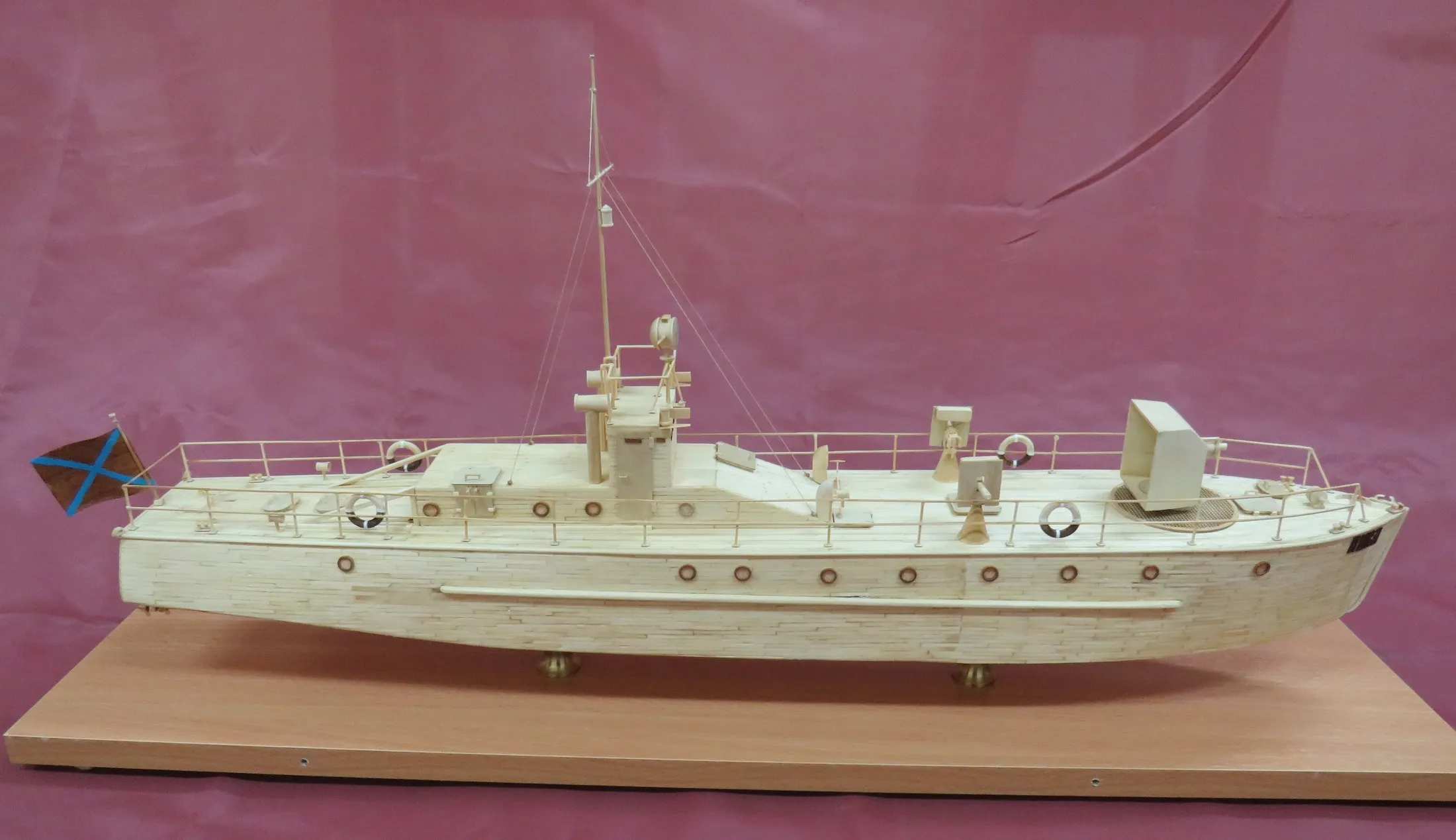 Модель корабля посыльное судно Пика - Верфь на Столе