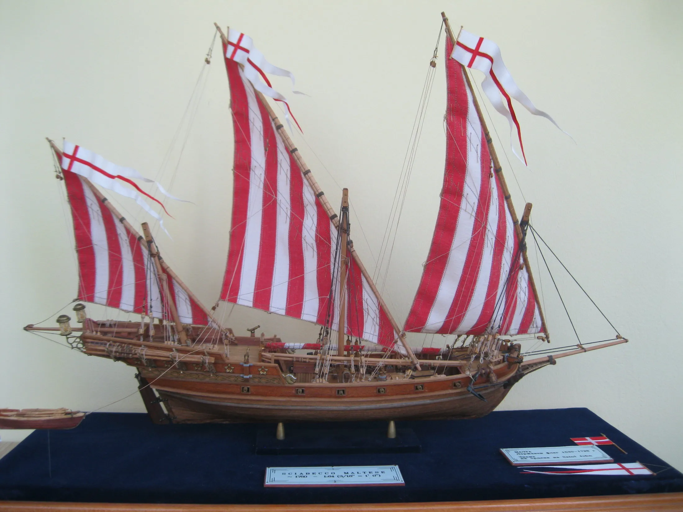 Модель корабля SCIABECCO MALTESE - Верфь на Столе