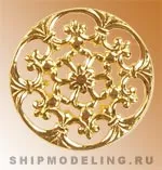 Декоративный элемент, латунь